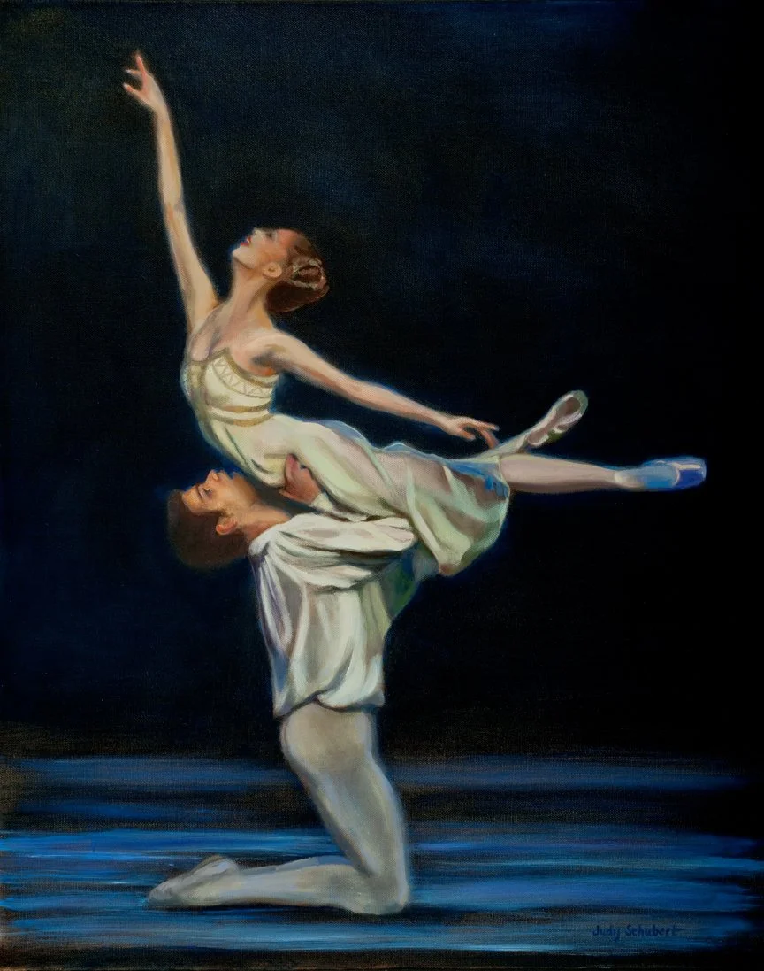 Pas de Deux 30x24 $2,800