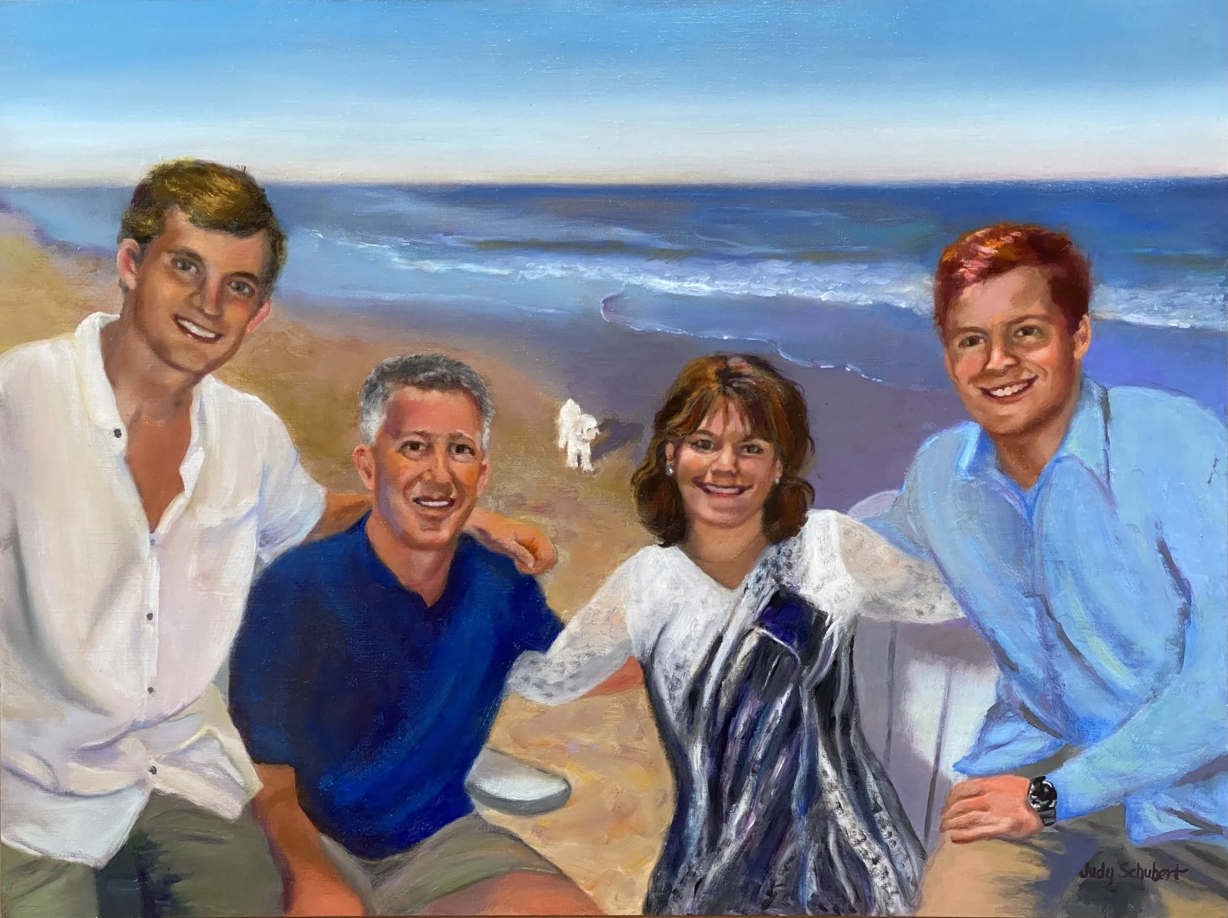 The Looney Family 18x14 Sold
