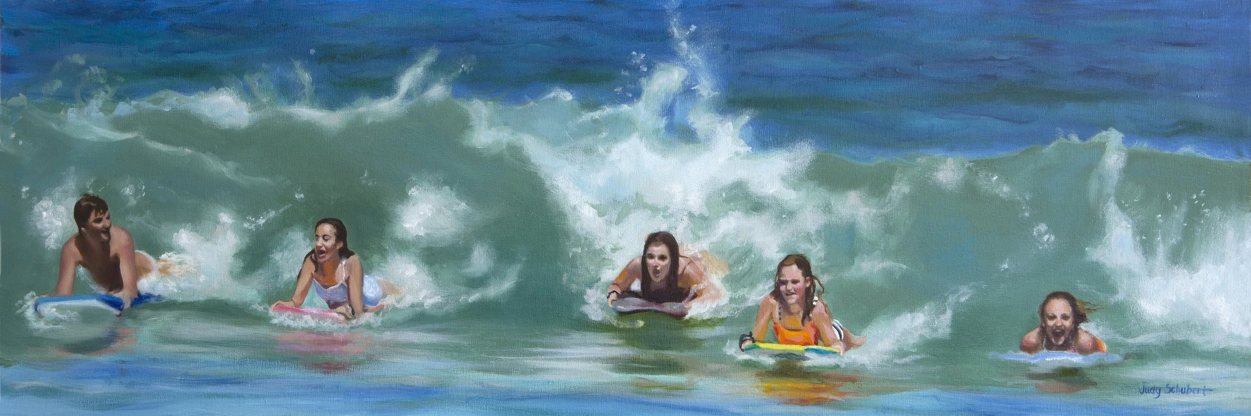 Catching a Wave 12x36 Sold