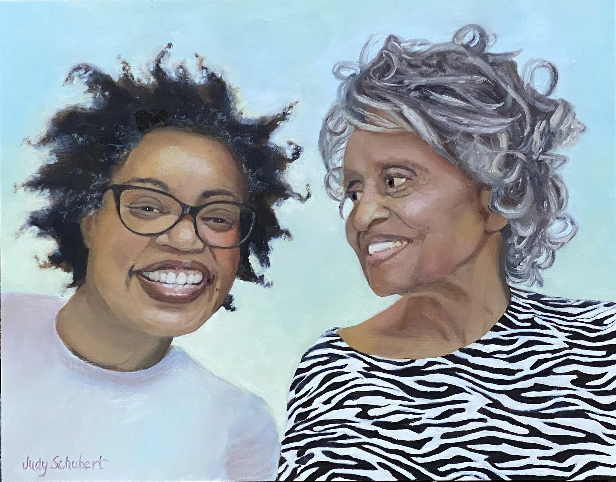 Mother and Daughter 11x14 Sold