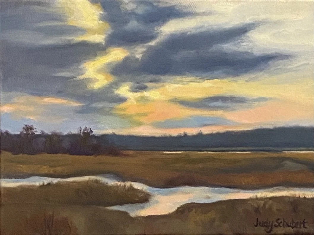 Evening in Rye 9x12 Sold