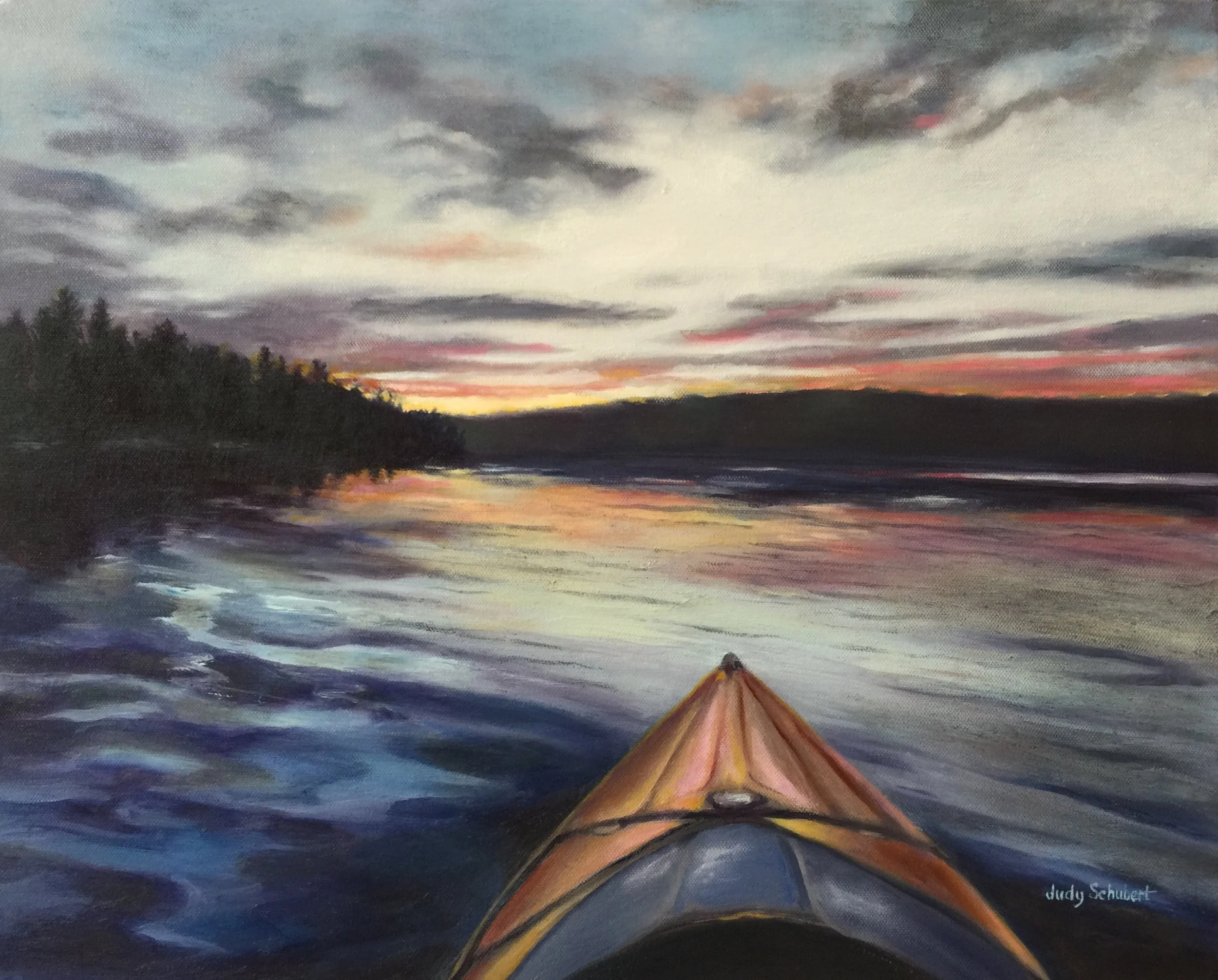 Sunset Passage 16x20 $1,200