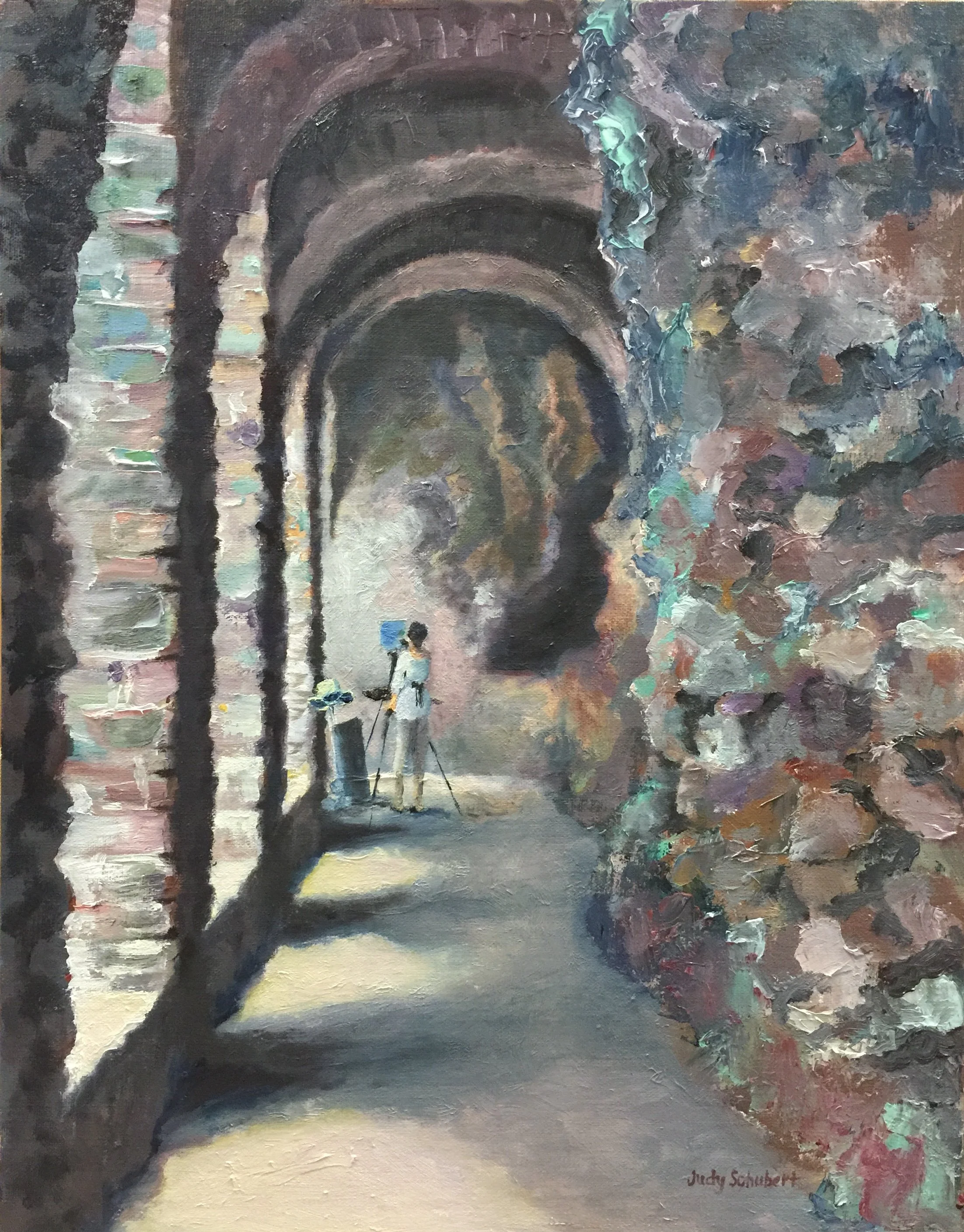Last Day at La Napoule 14x11 Available