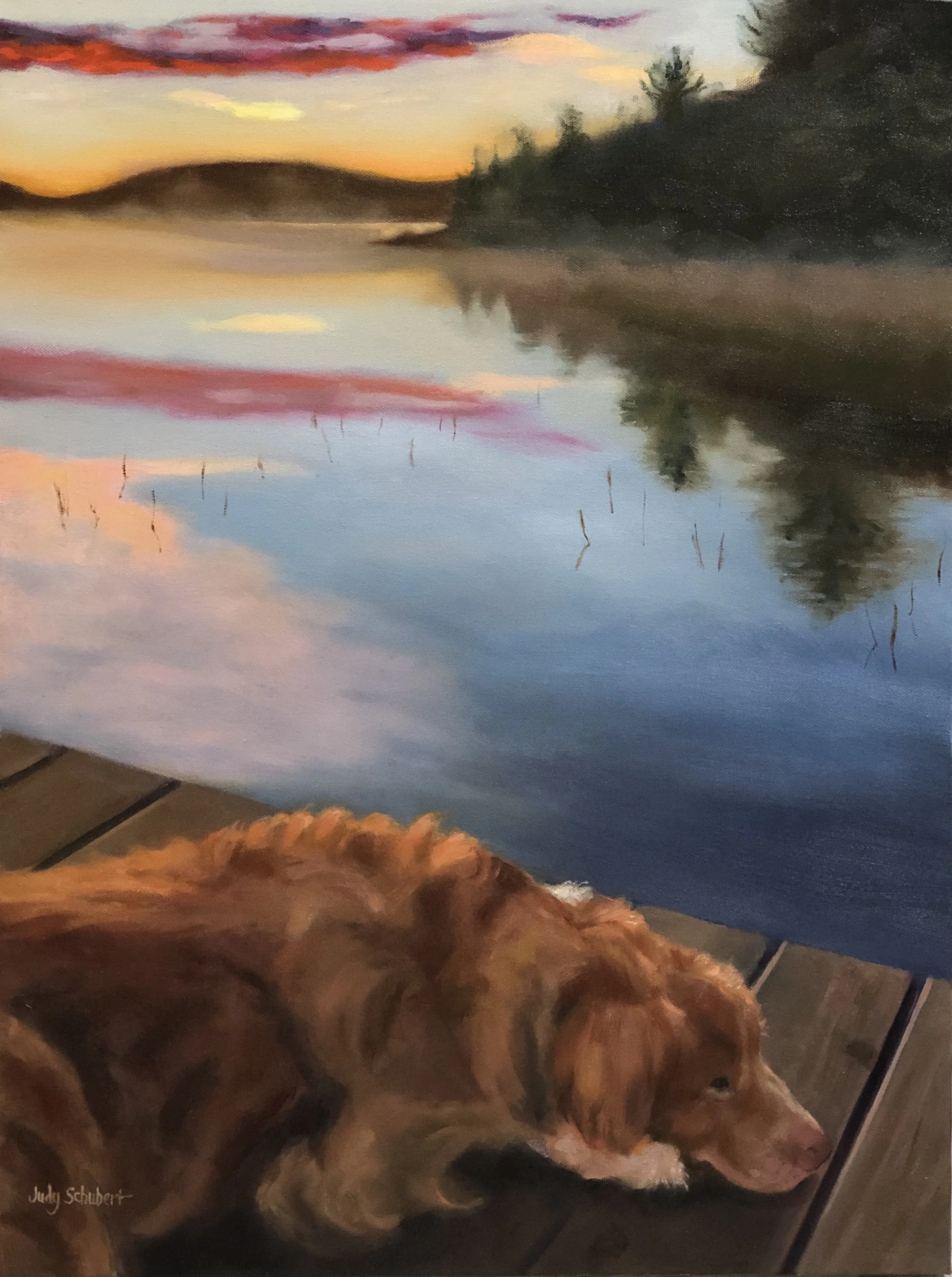 Daybreak Nap 24x18 Private Collection