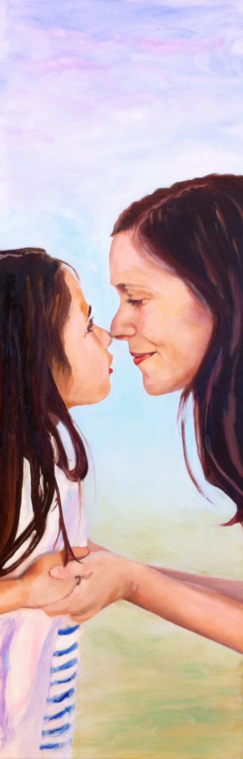 Jo and Em 36x12 Private Collection
