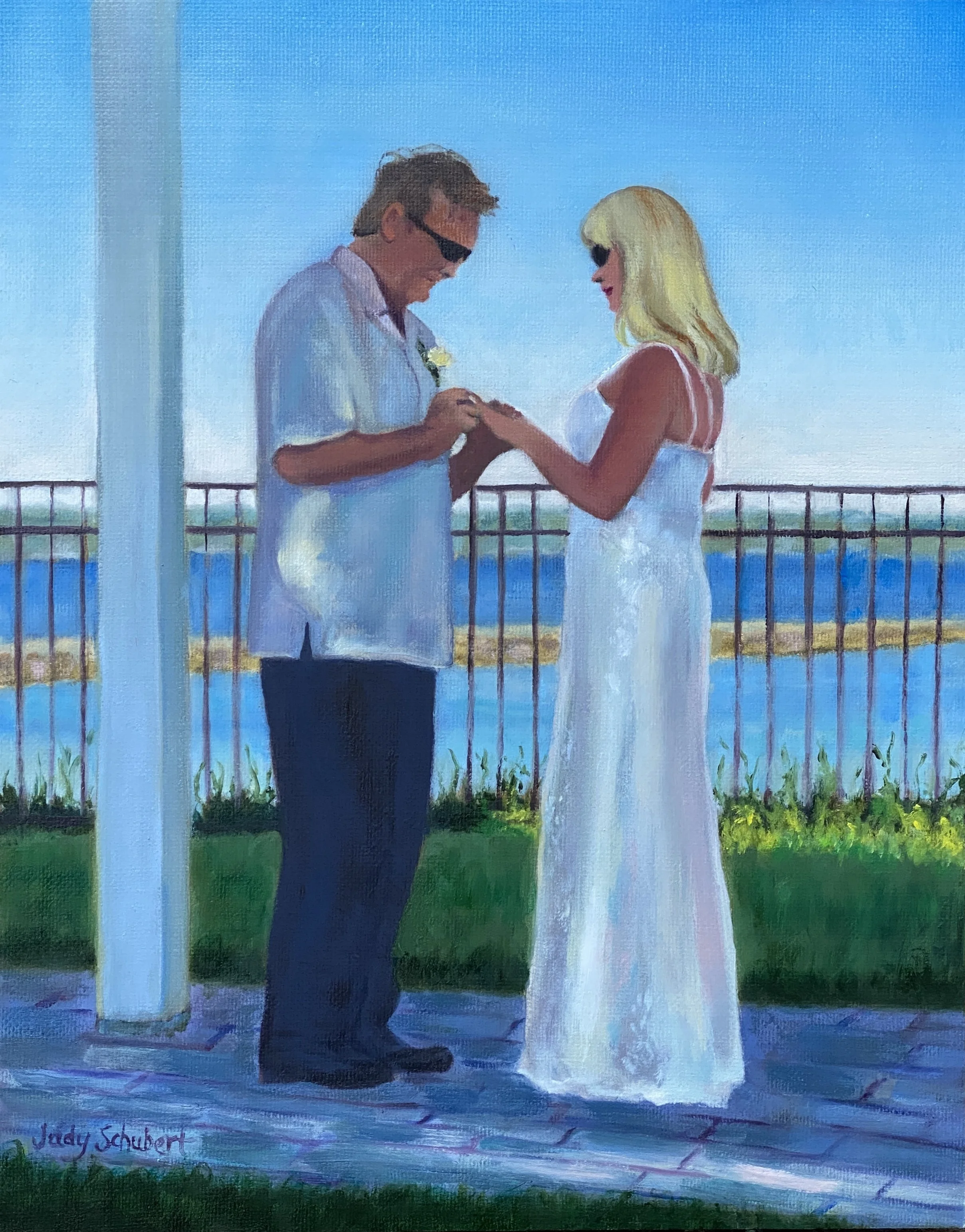 Wedding Portrait 14x11 Sold