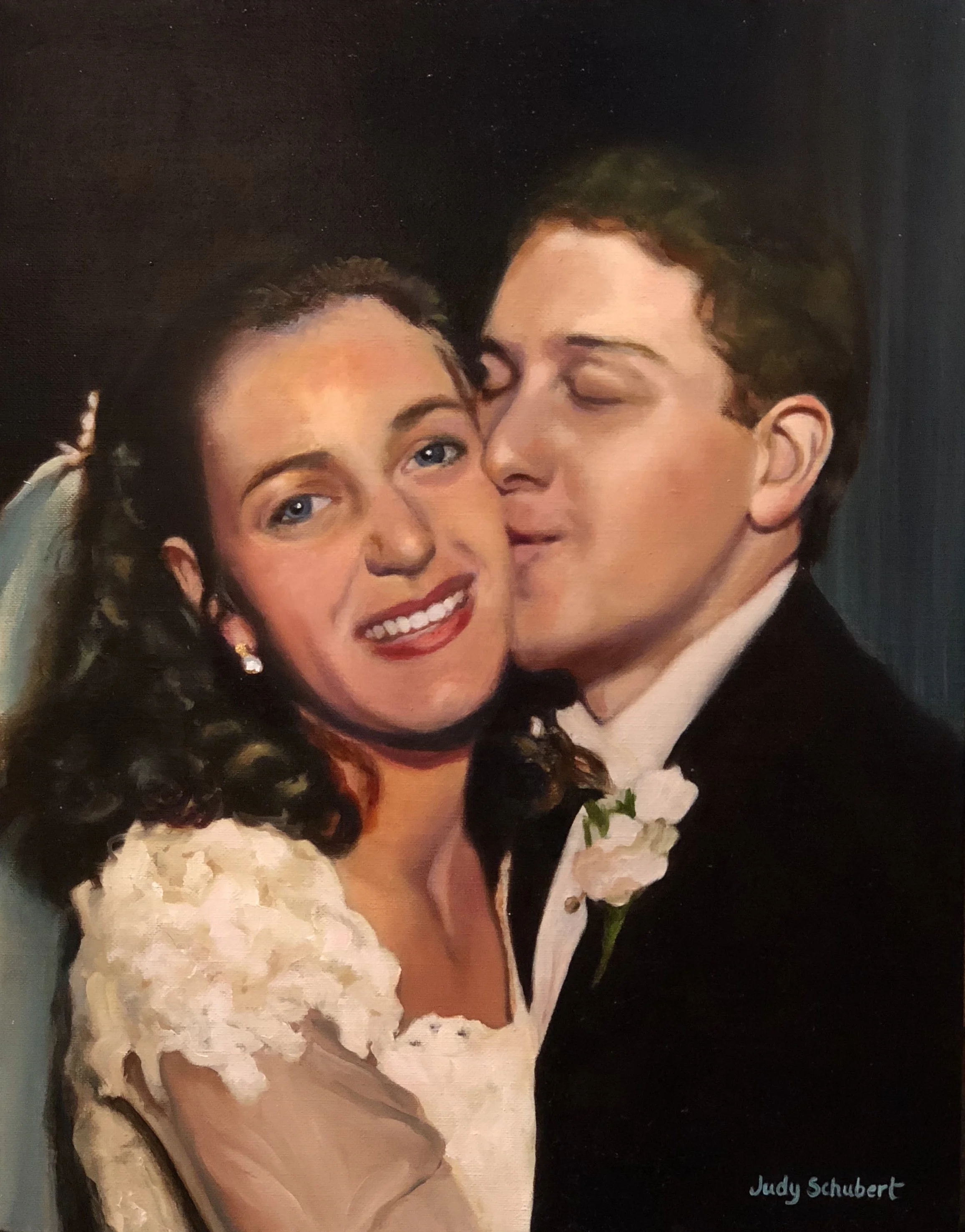 Wedded Bliss 18x14 Private Collection