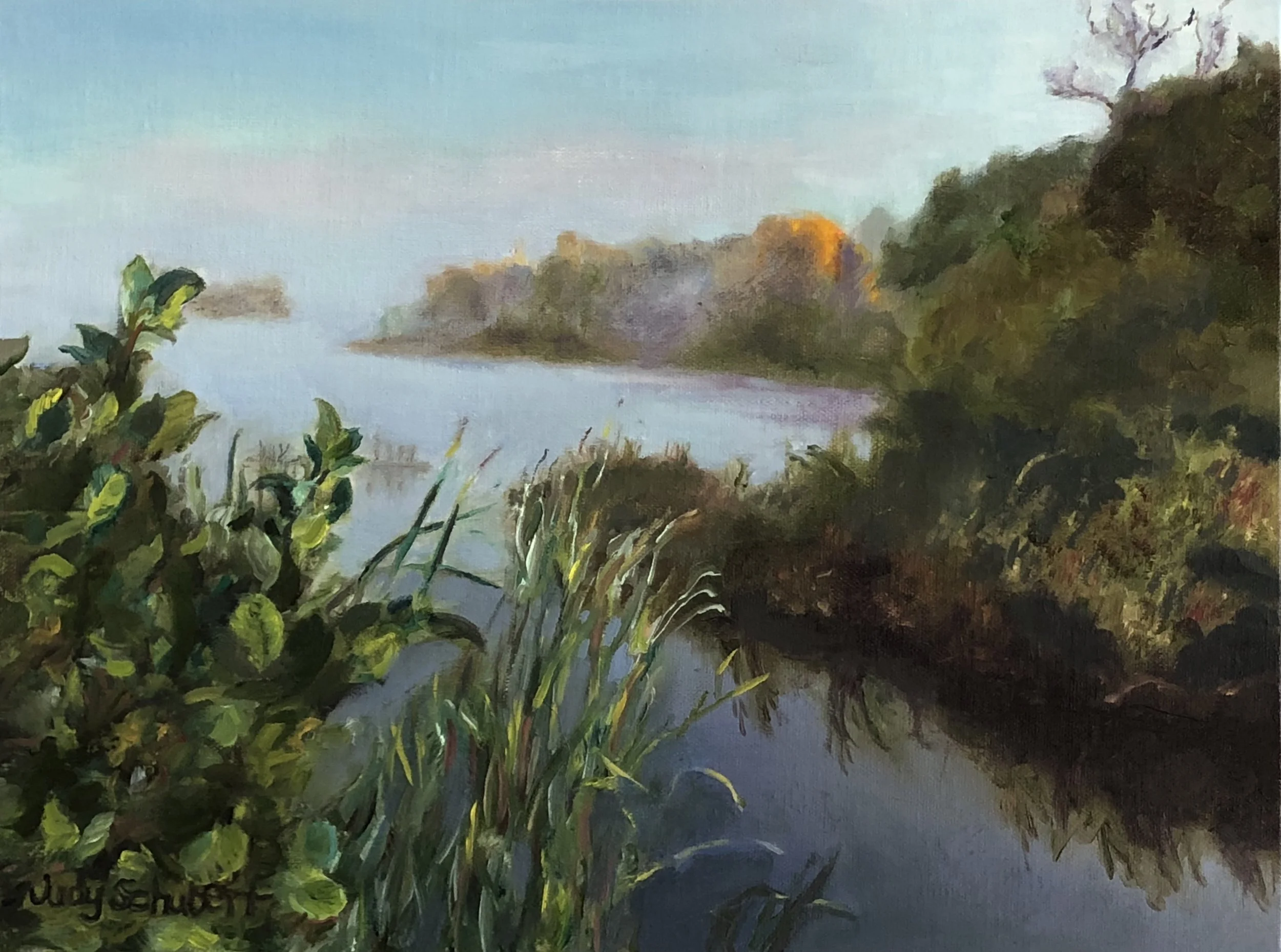 Kingston Lake 9x12 $550