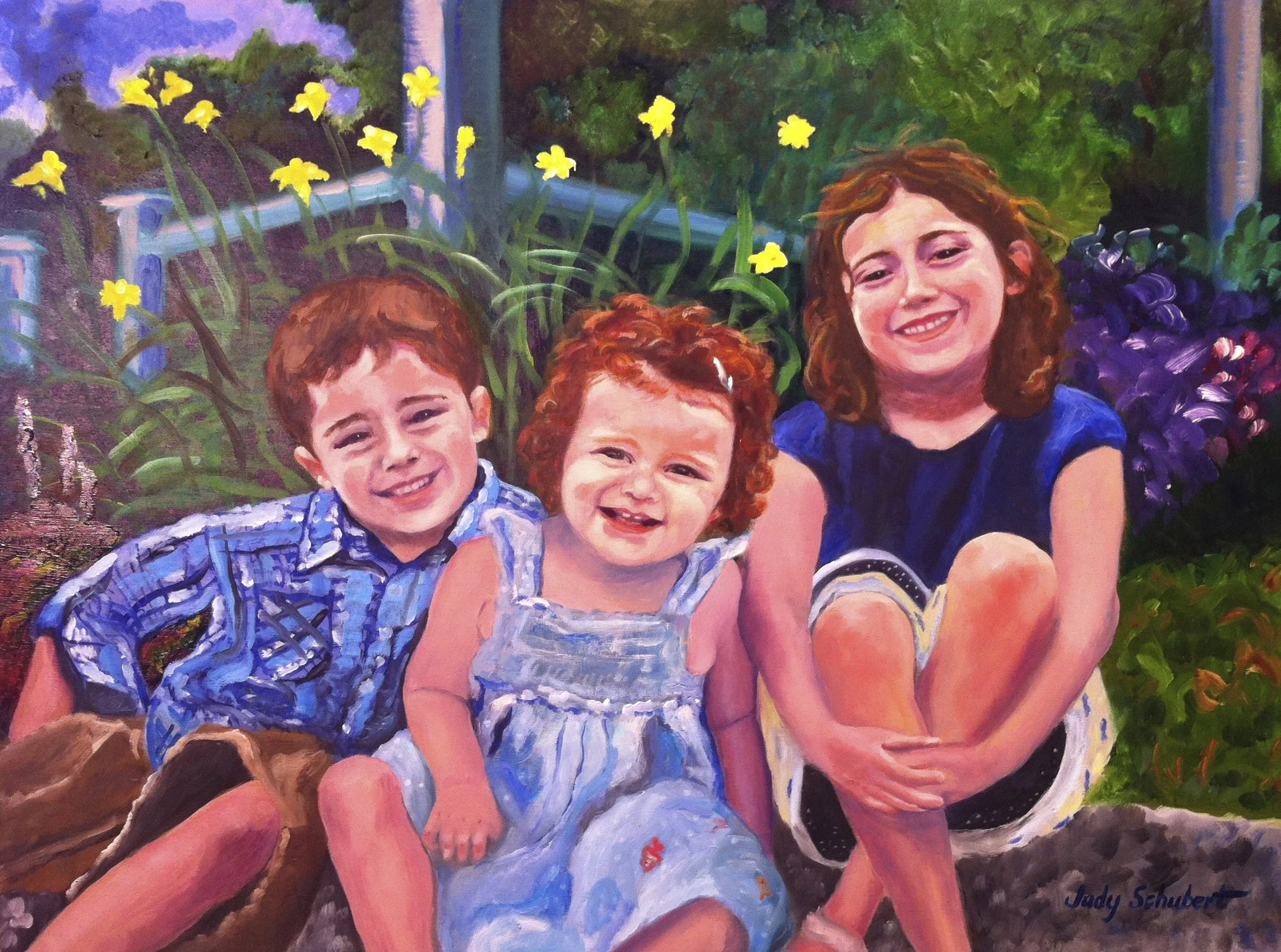 Hofheimer Children Sold NOTE: My very first commission!!!