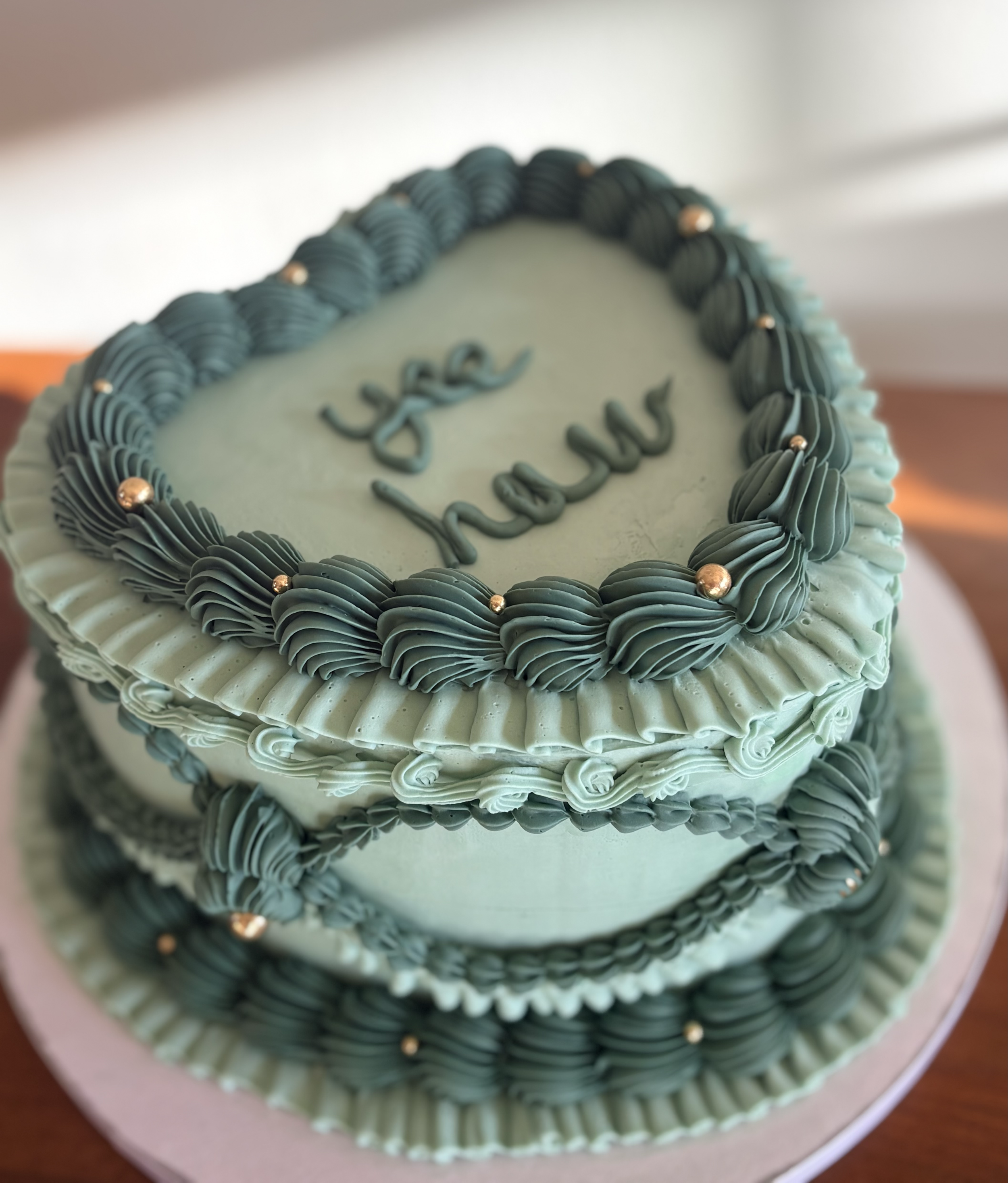 Custom celebration cake, Palm Springs bakery