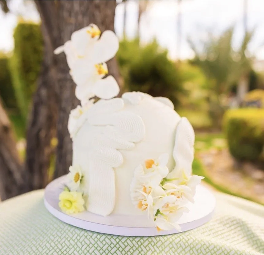 Custom buttercream celebration cake, Joshua Tree