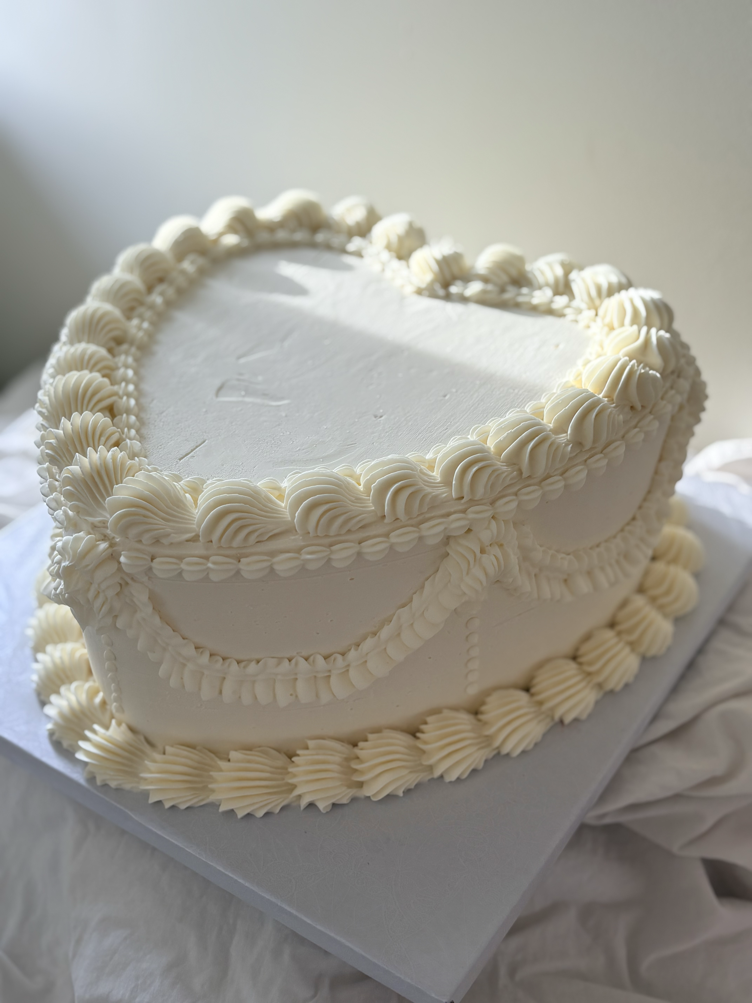 Custom buttercream celebration cake, Palm Springs