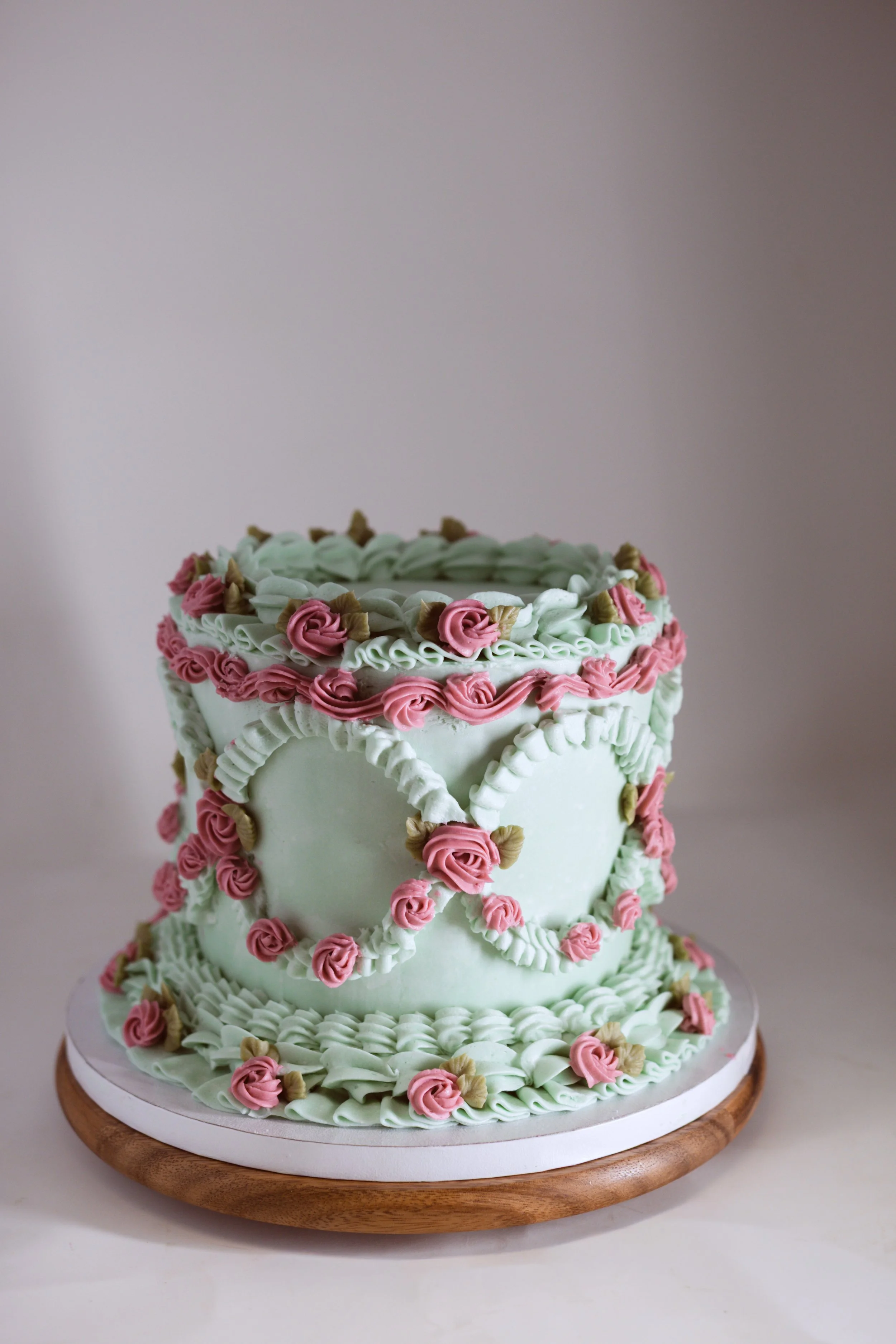 Custom buttercream celebration cake, Joshua Tree