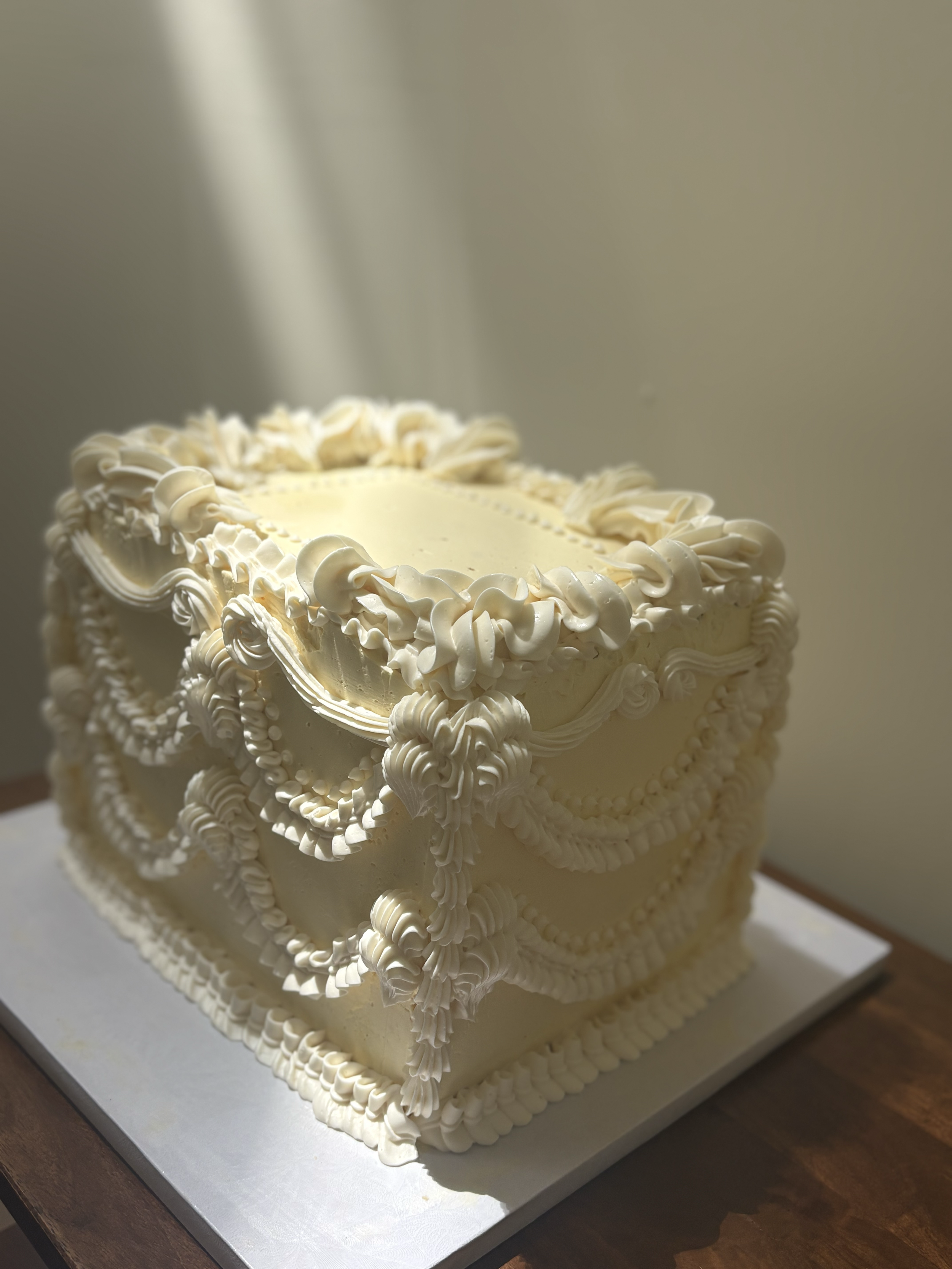 Custom buttercream celebration cake, Joshua Tree