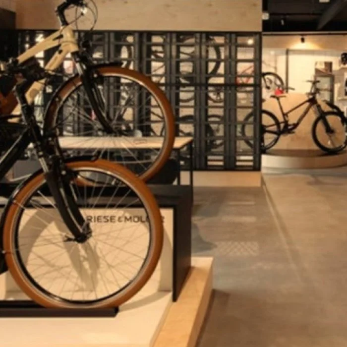 Mill District Residential Brick Wheels Bikes