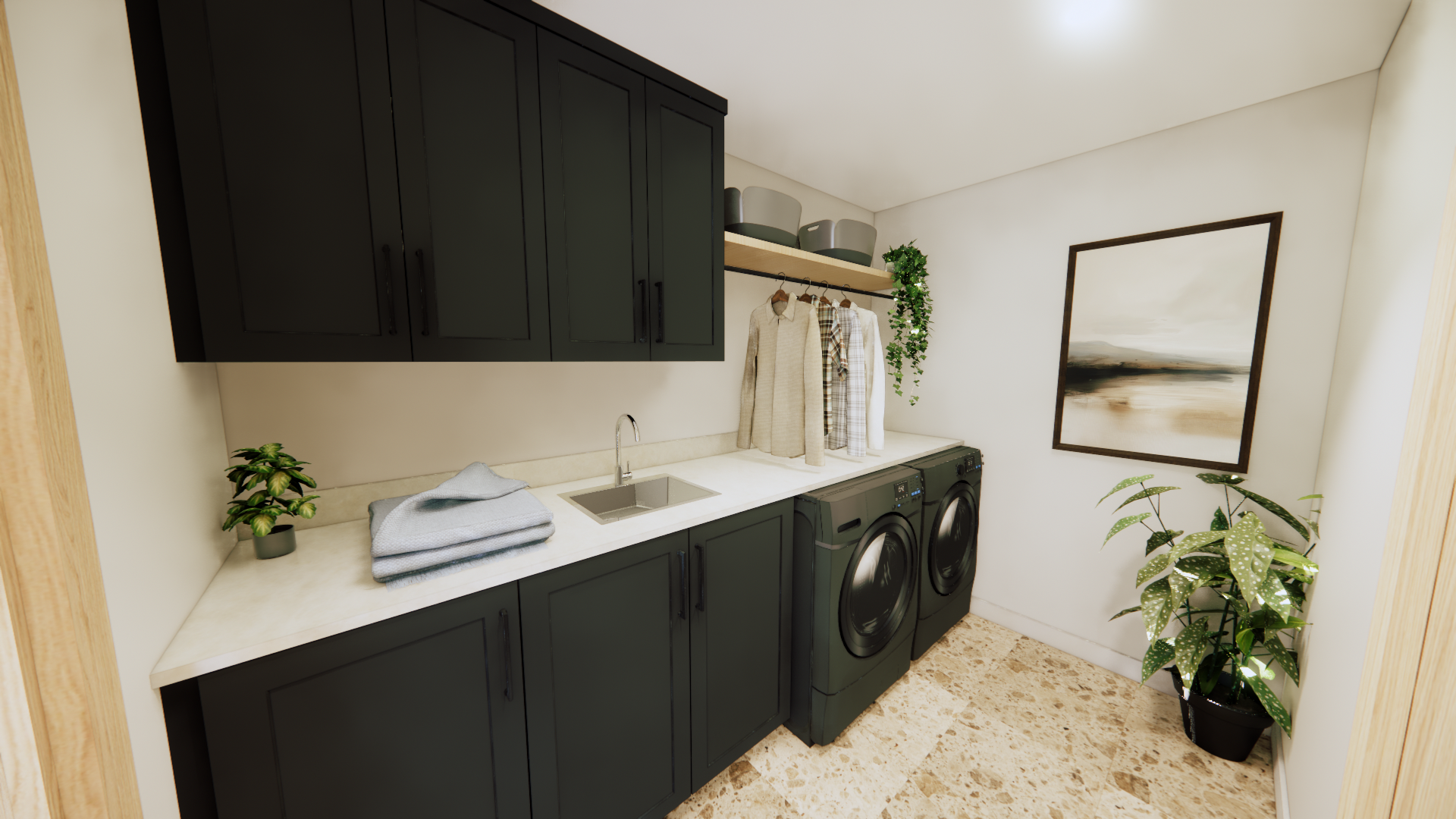 Mill District in-unit laundry