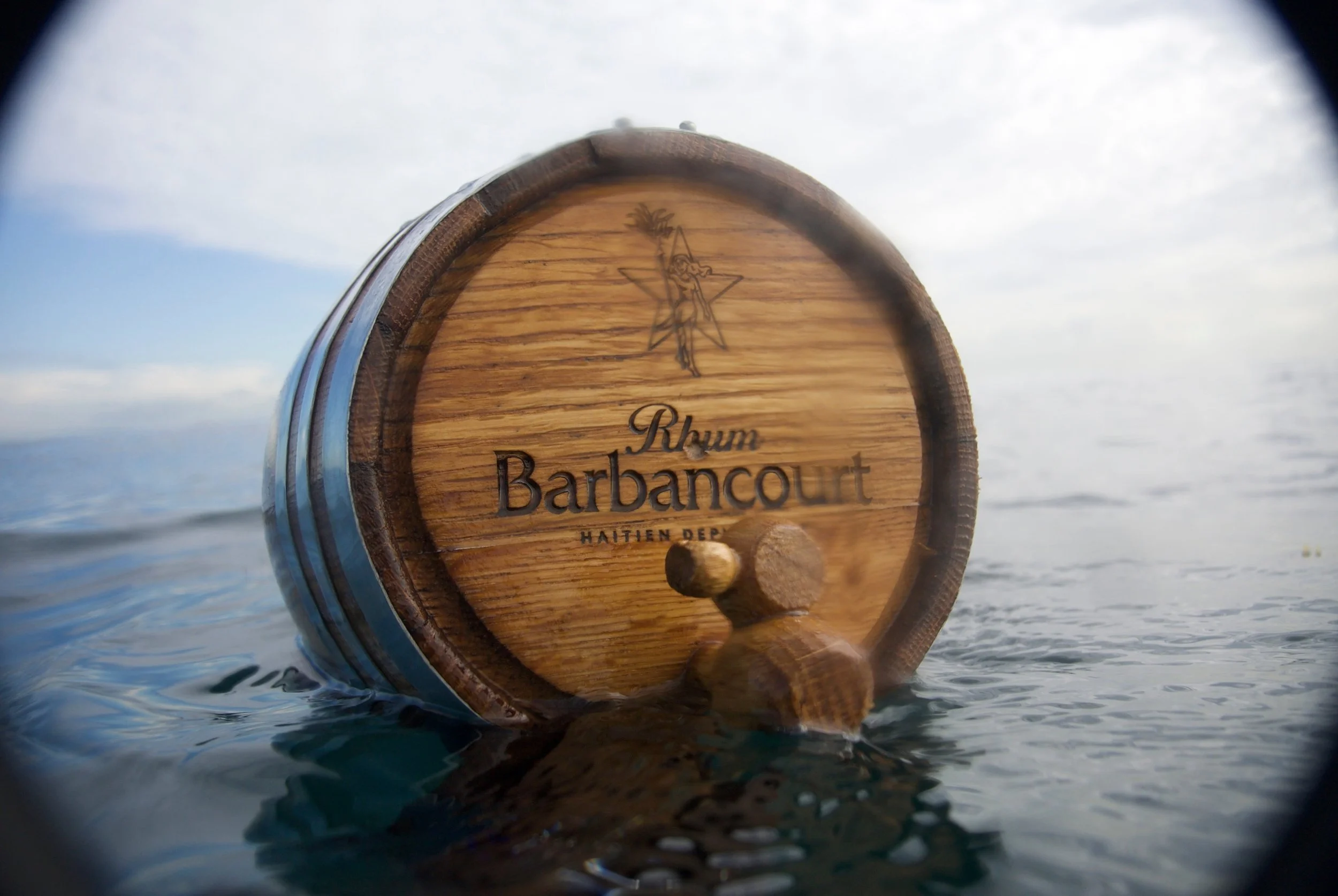 the Barbancourt barrel