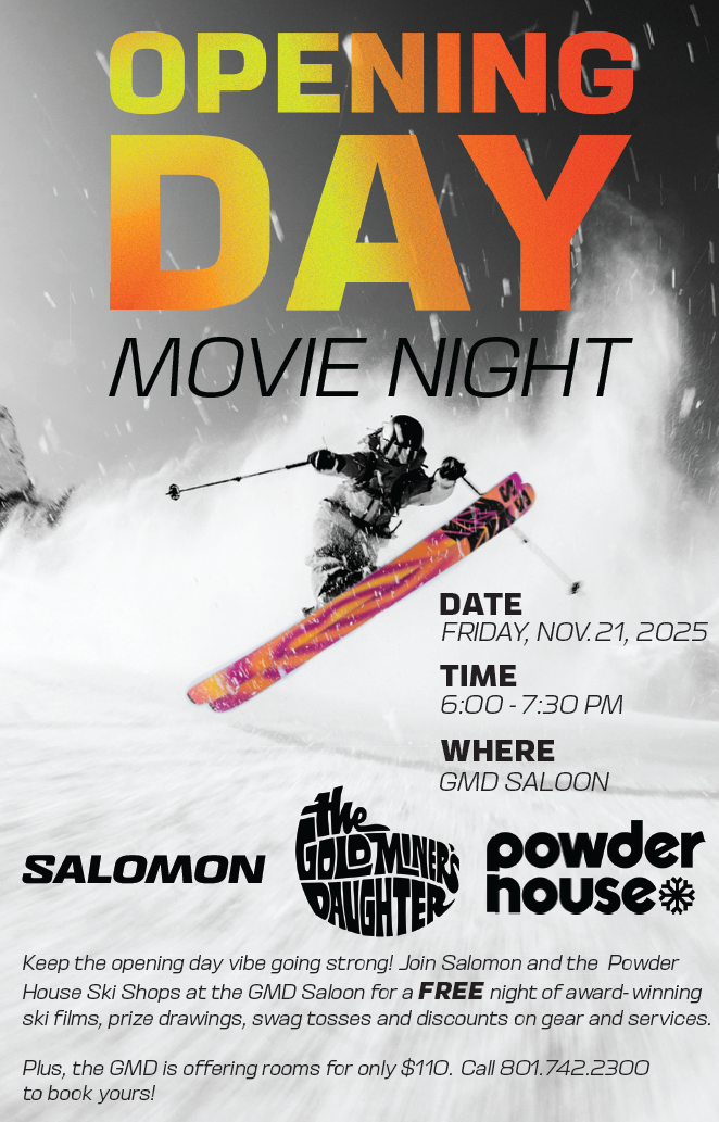 POSTER DESIGN + SETTUP + PROD / POWDER HOUSE SKI SHOP