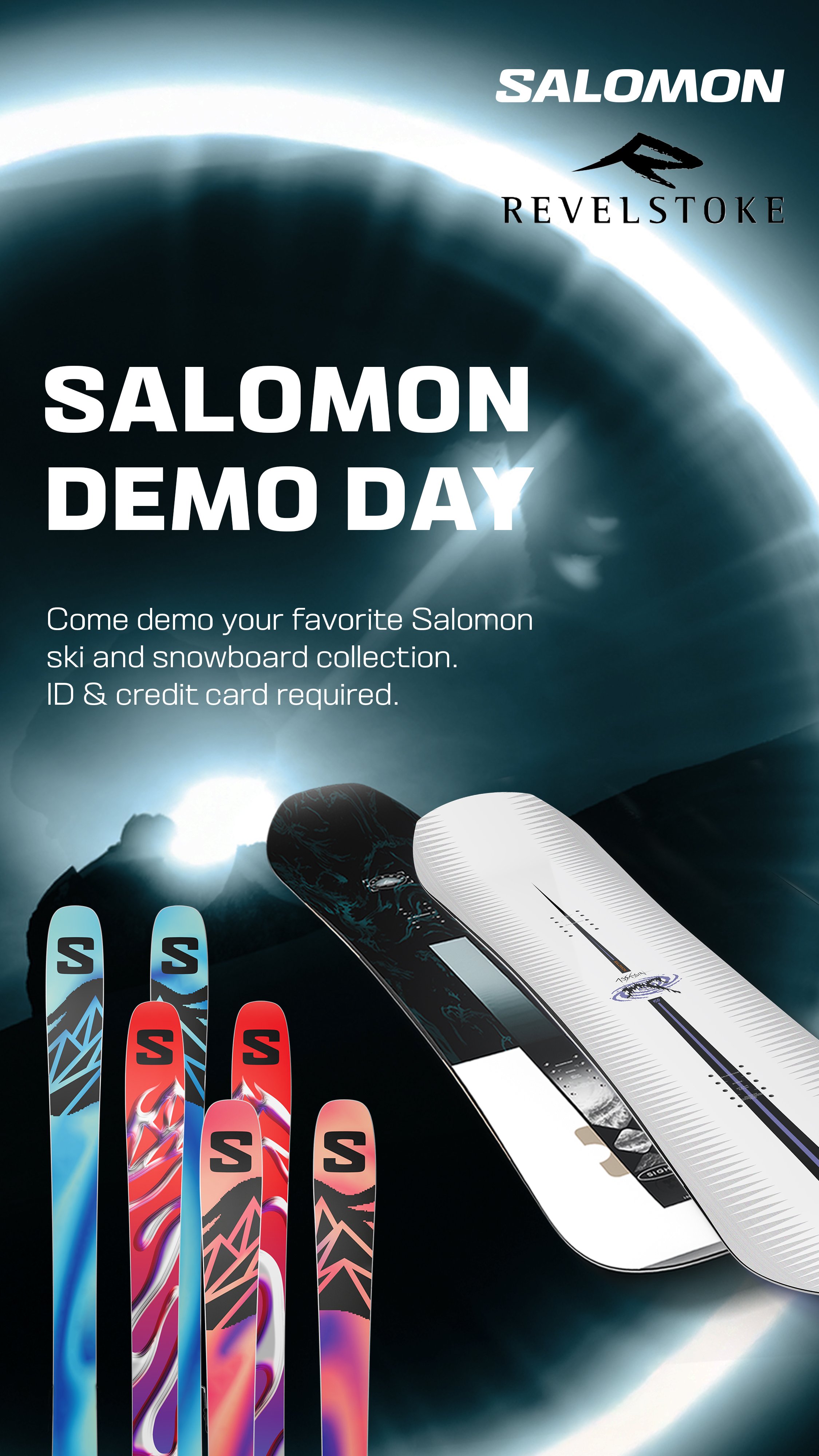 POSTER DESIGN + SETTUP + PROD / REVELSTOKE