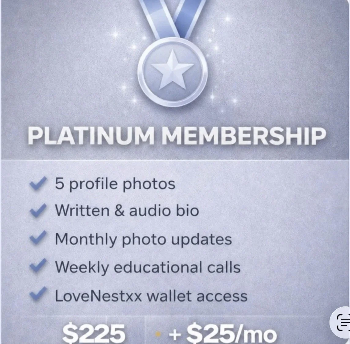 Platinum membership