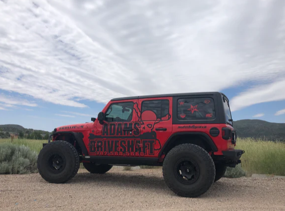 ADAMS DRIVESHAFT JL REAR 1310 CV DRIVESHAFT SAHARA - SPORT [EXTREME DUTY SERIES]