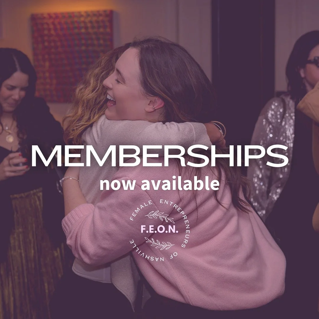 We are excited to announce that we have launched our MEMBERSHIP opportunities 🌟

We have plenty of opportunities for you to become more involved with FEON. Check out our website to learn more! www.FEONashville.com

#nashvillenetworking #nashvillebus
