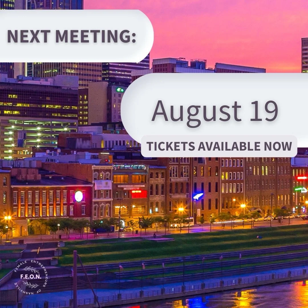 TICKETS ARE AVAILABLE! Our next meeting is on Wednesday, August 19 from 6-8pm.

Tickets linked in our bio. Did you know members receive a discount on all of our meetings? DM us to learn more!
