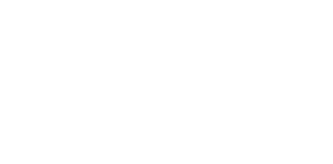 White, stylized leaf branch on black background.