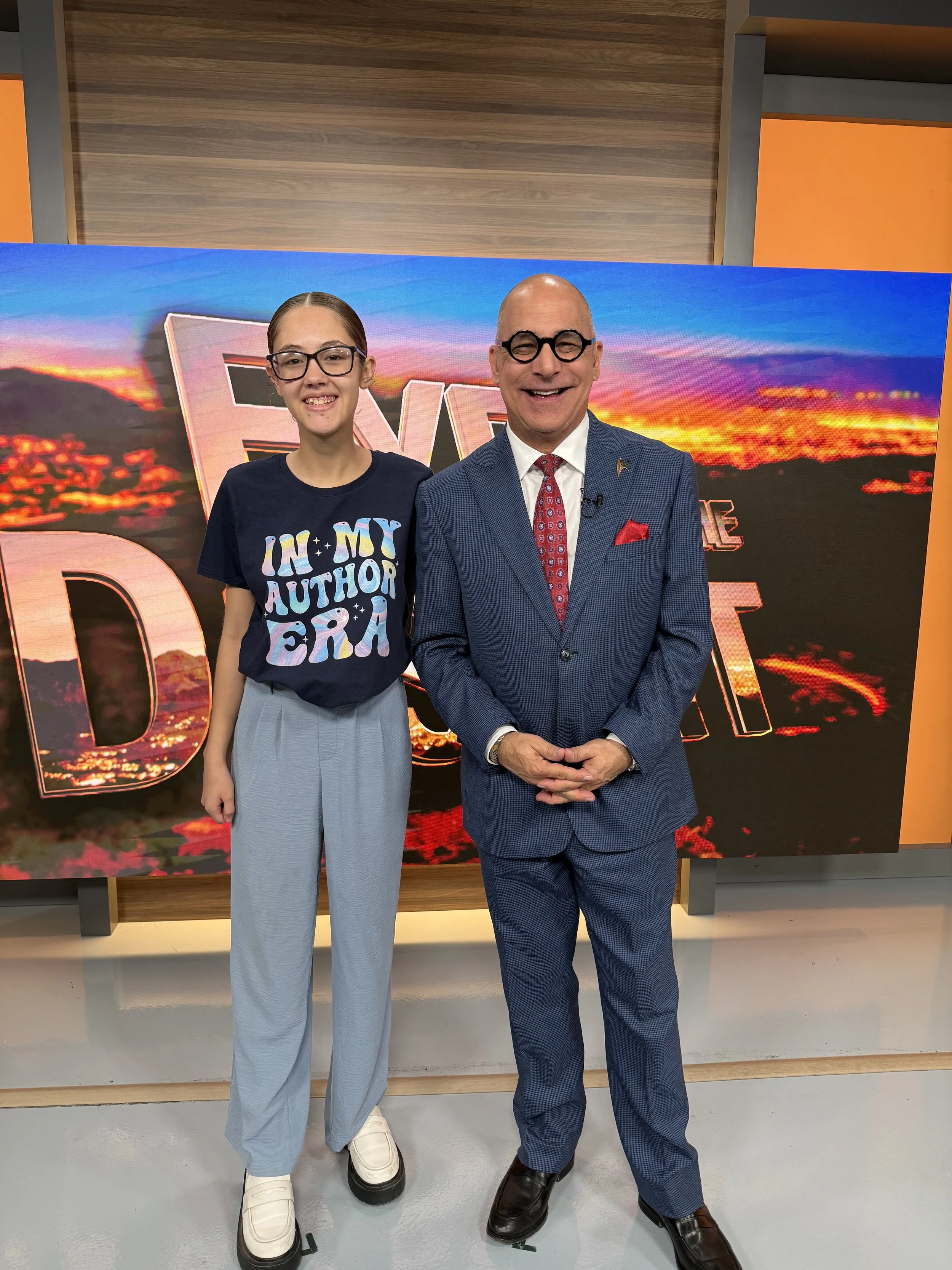 Zoe’s big moment on tv: From nerves to confidence