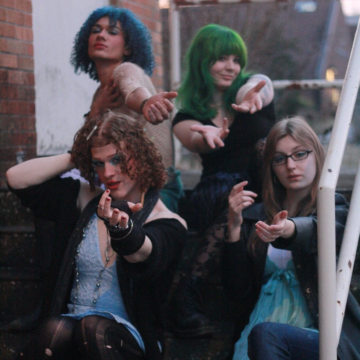 Each day this week we are highlighting the 6 bands that are participating in our biggest fundraiser of the the year, Rock Roulette! 
Rock Roulette gives women, trans, and gender non-conforming folks the opportunity to join a band, write music, and ro