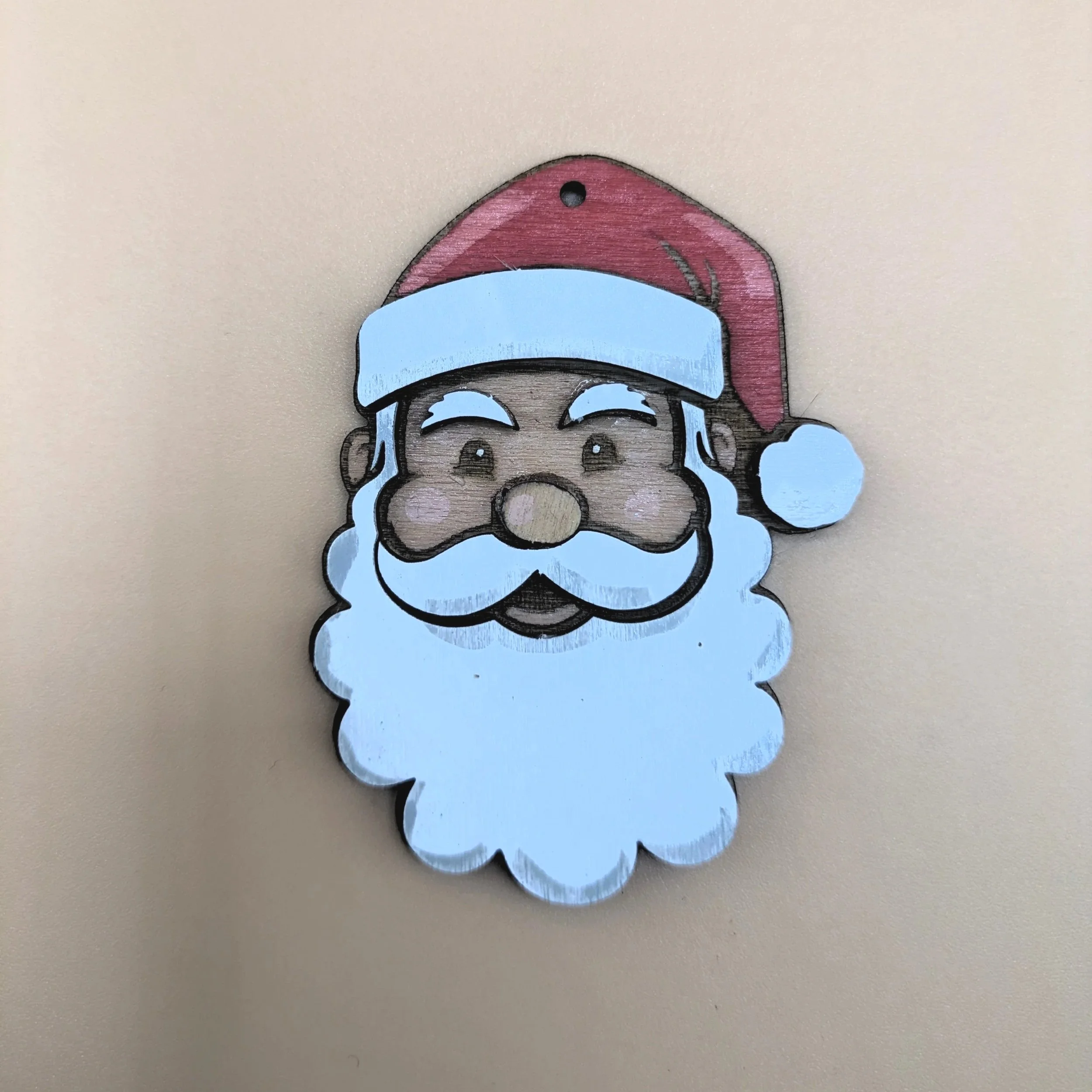 Tête de père noël