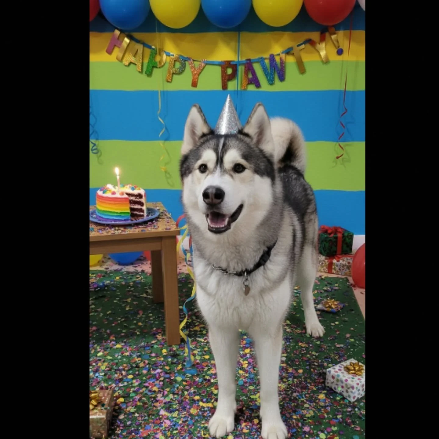 Who's a big boy?! 😍 Happy Birthday dear Bodhi 🎊🎉🎊🎁🎁🦴

#dogdaycare #ealing #ealingbroadway #westlondondogs #dogslife