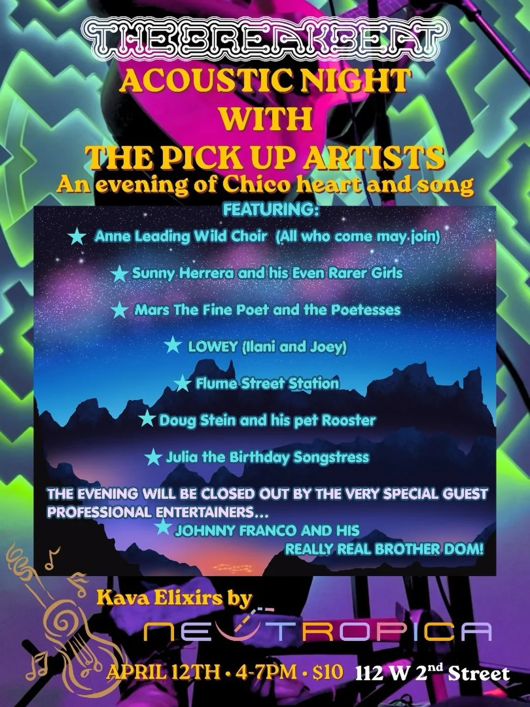 This weekend! Never miss a Sunday show.  Early evening 4-7pm.