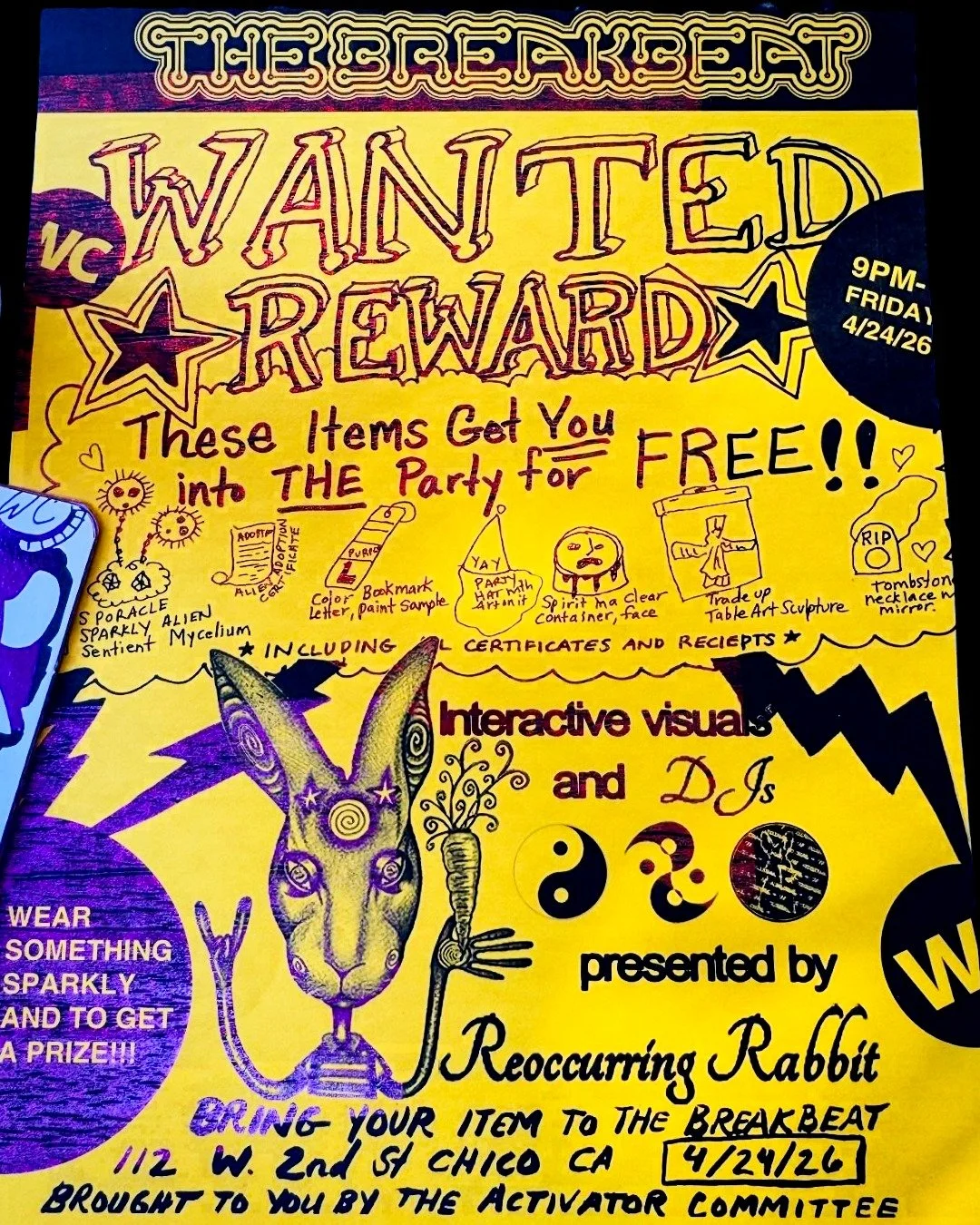 Reoccurring Rabbit & The WC Activator Committee