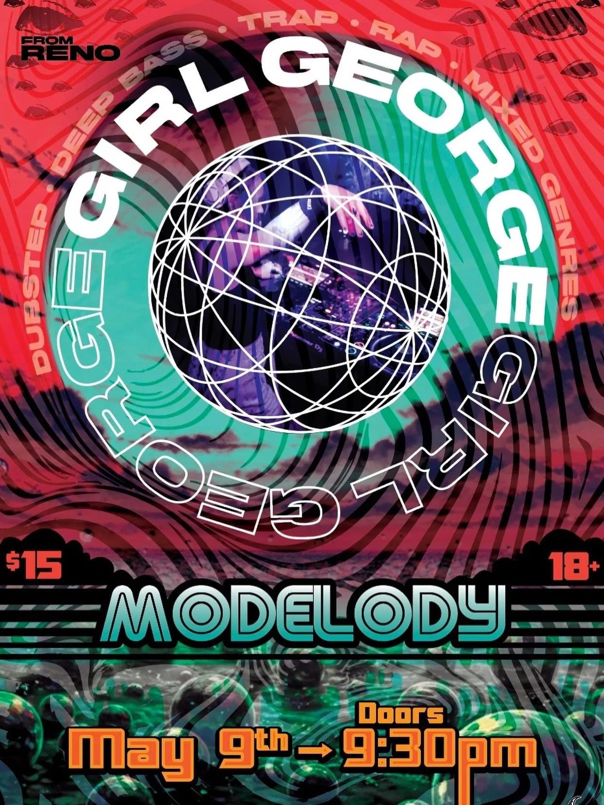 Girl George, is originally from Reno, Nevada and currently living in Truckee, California.

Her sets range from bass, dubstep, trap and rap to slower, deeper bass and genre-mixed sets.

While early on in her musical career, she has made a splash: in 2