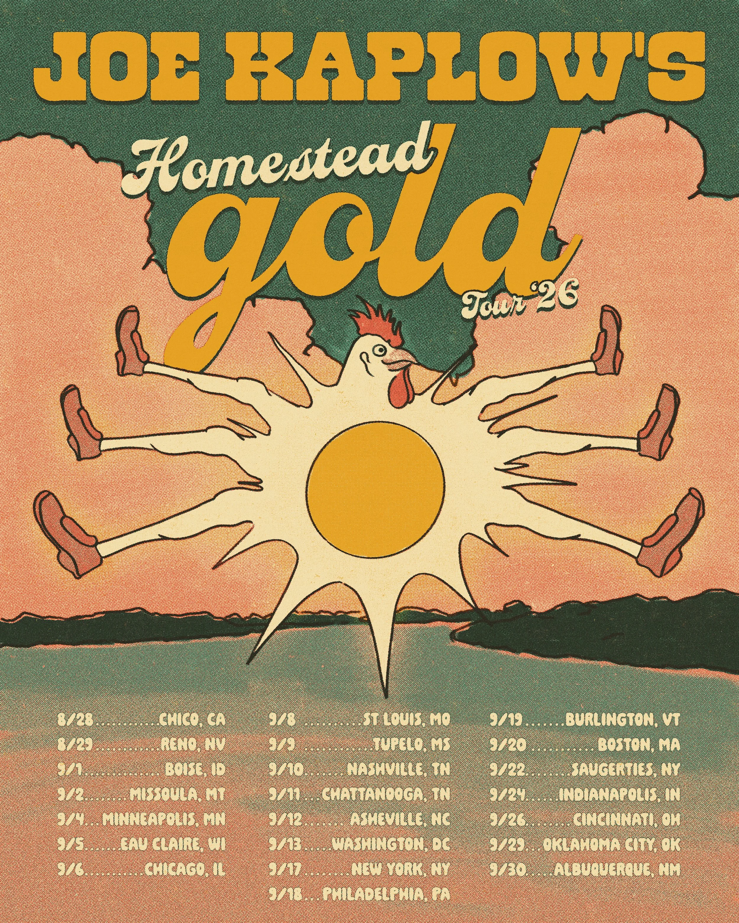 Joe Kaplow - Homestead Gold Tour