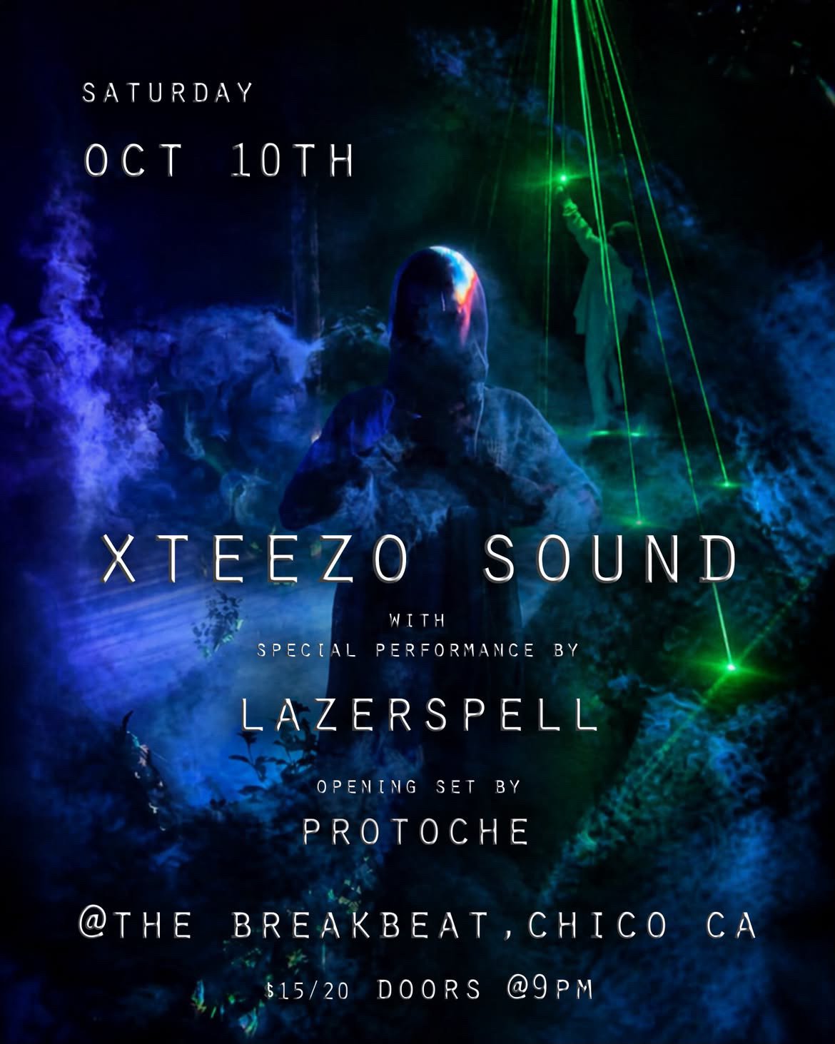 XTEEZO SOUND, LAZERSPELL & PROTOCHE