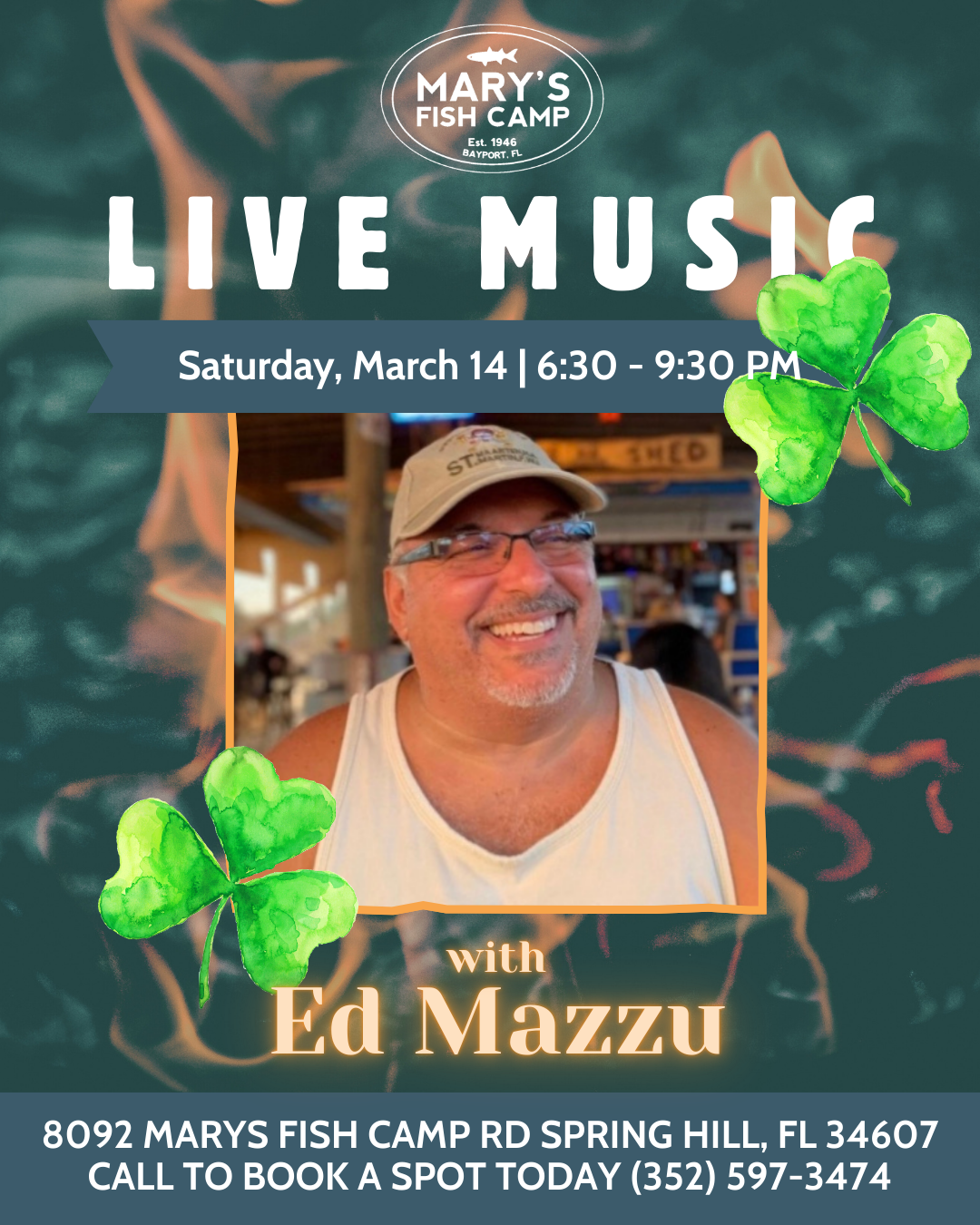 Live Music with  Eddie Mazzu
