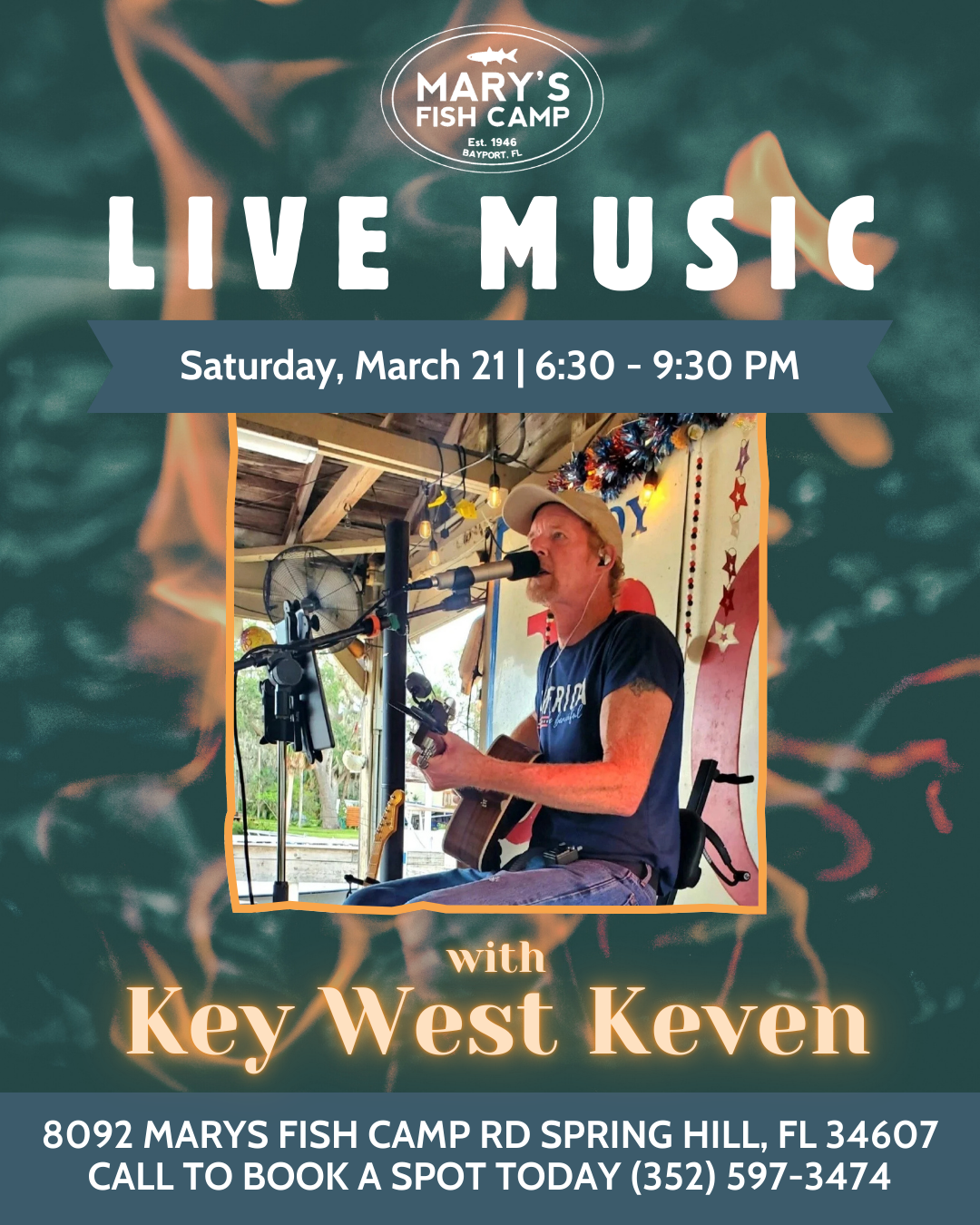 Live Music on the River with Key West Kevin