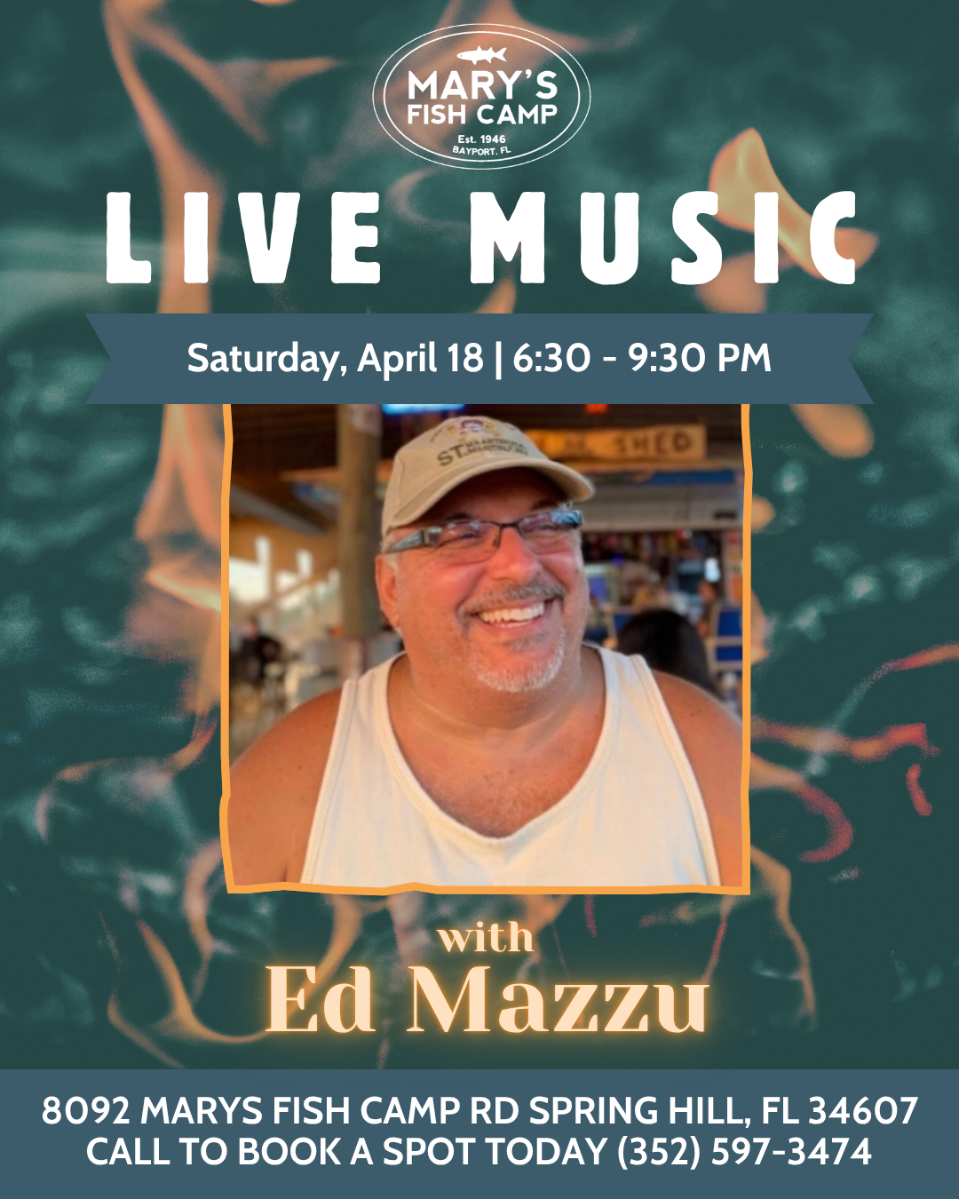 Live music with Ed Mazzu