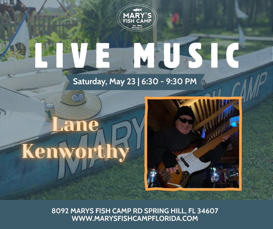 Live music with Lane Kenworthy