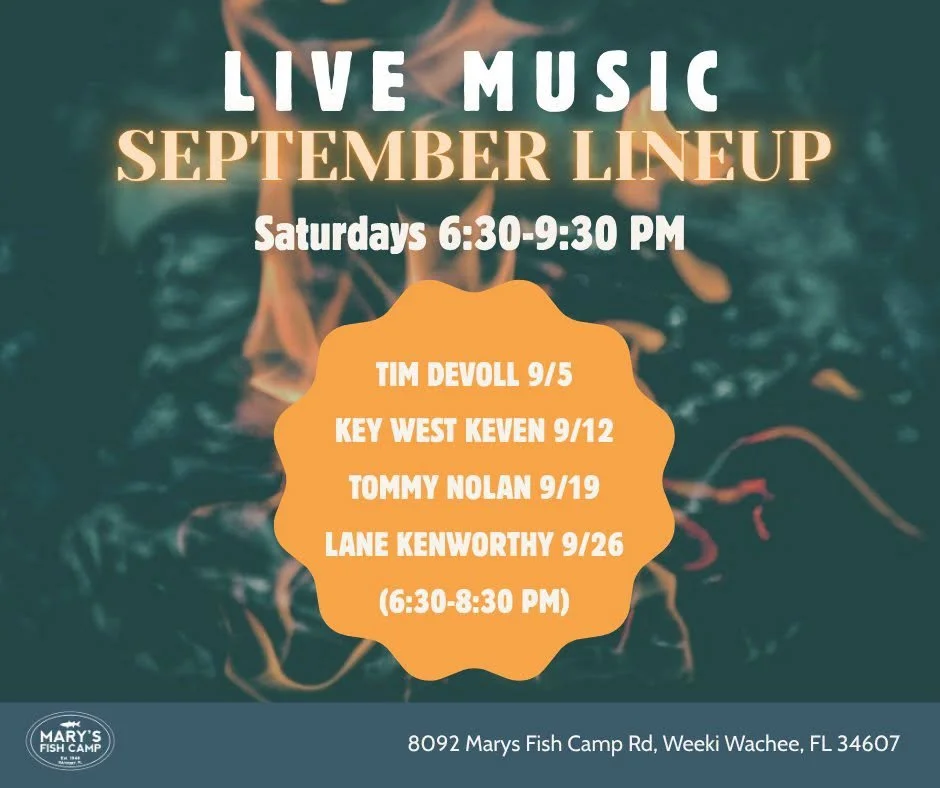 September Saturday Lineup