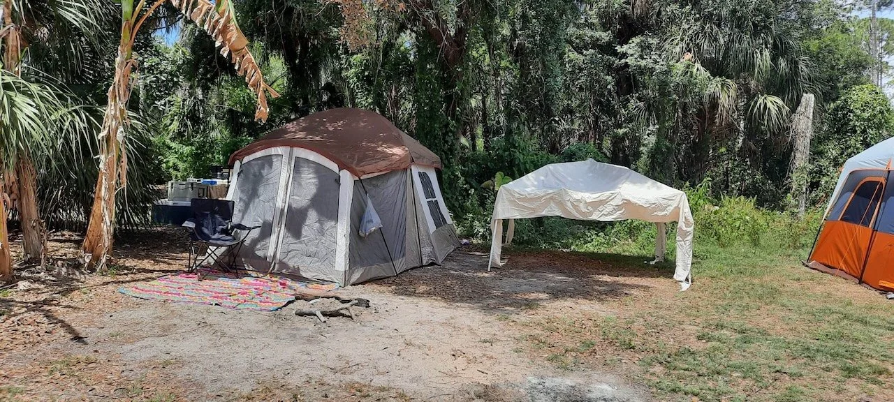 primitive camping