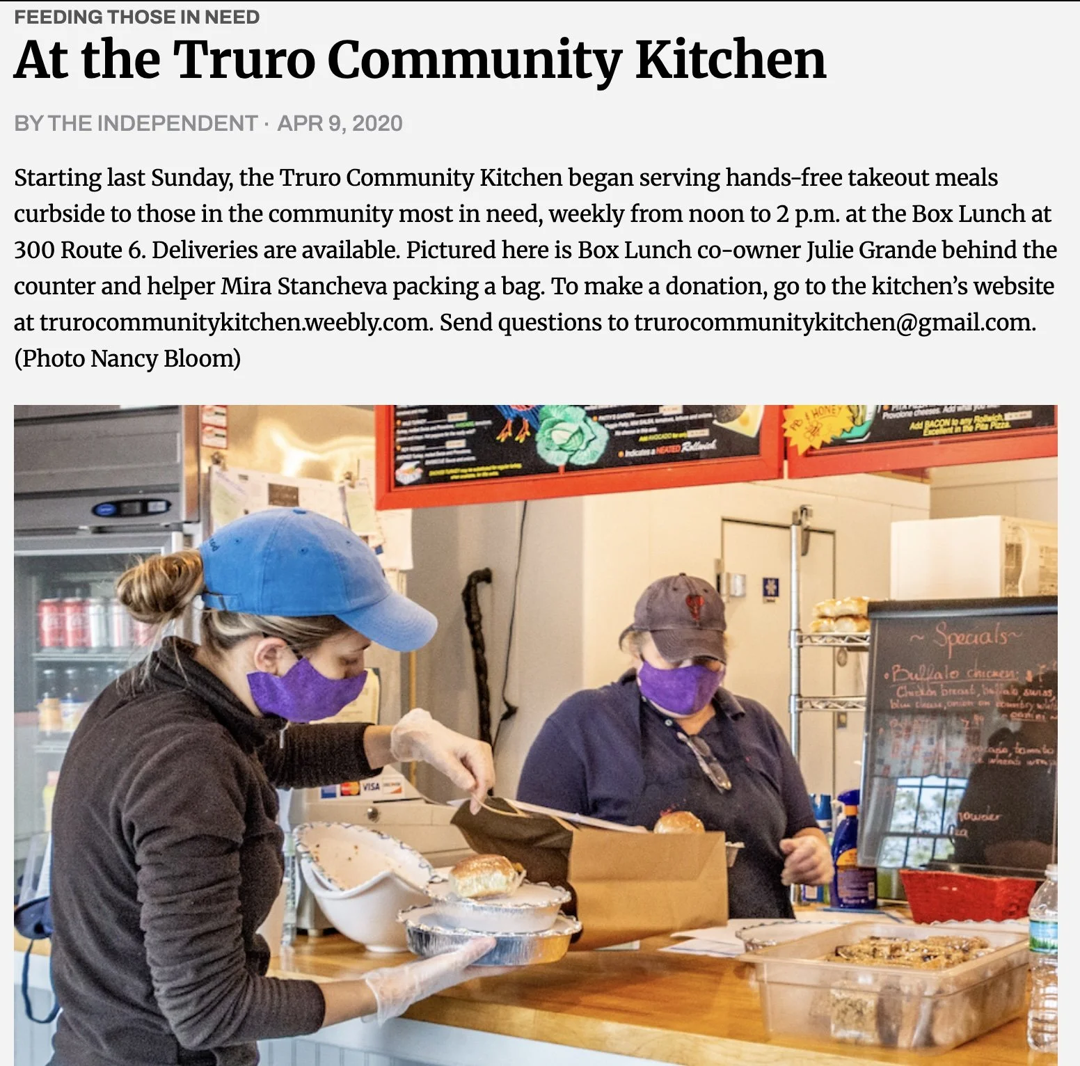 Feeding Those in Need at TCK