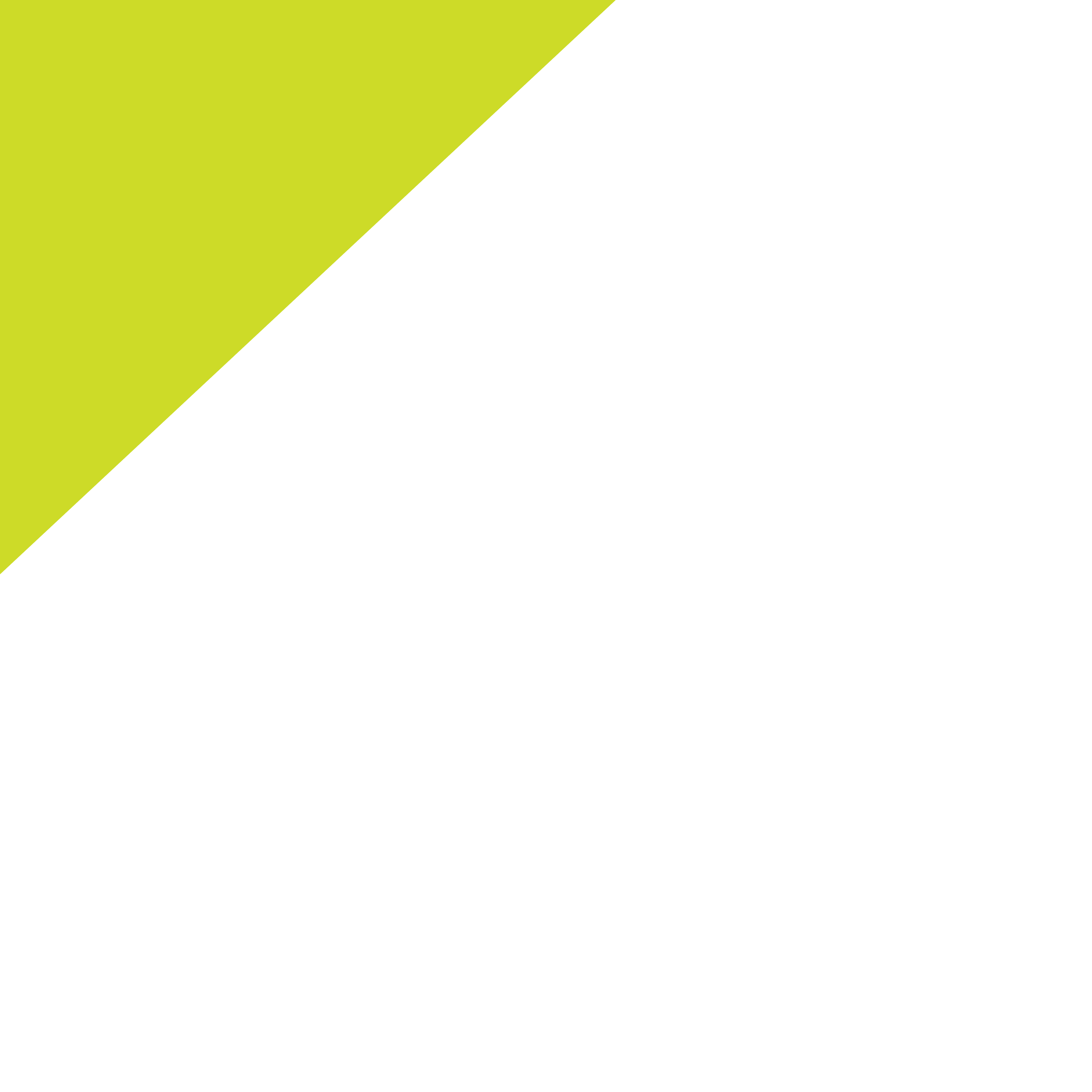Black background with a large curved lime green shape at the top left corner.
