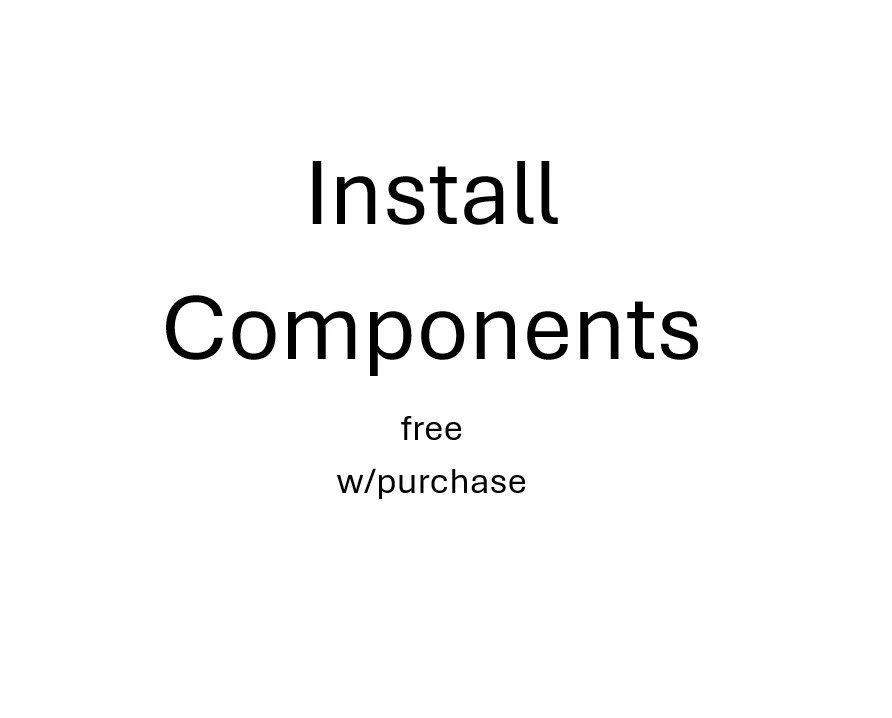Install Components - Free with Arrow Purchase