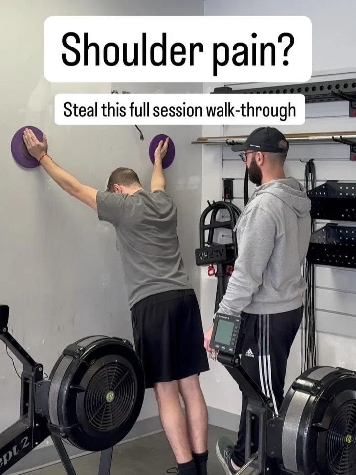 Full walk-through of the shoulder rehab session I had with Gino last week.

This is just a small part of a much bigger puzzle, but hopefully it sheds some light on some of the things I cover with clients!

Any questions or enquiries just shoot me a m