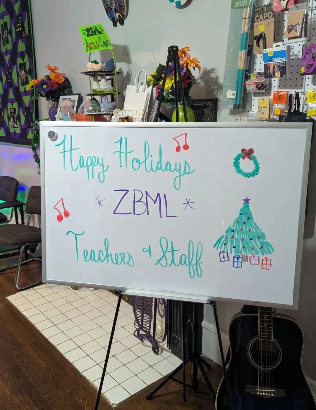 Holiday Teacher Party &amp; Student Concert. December ‘25