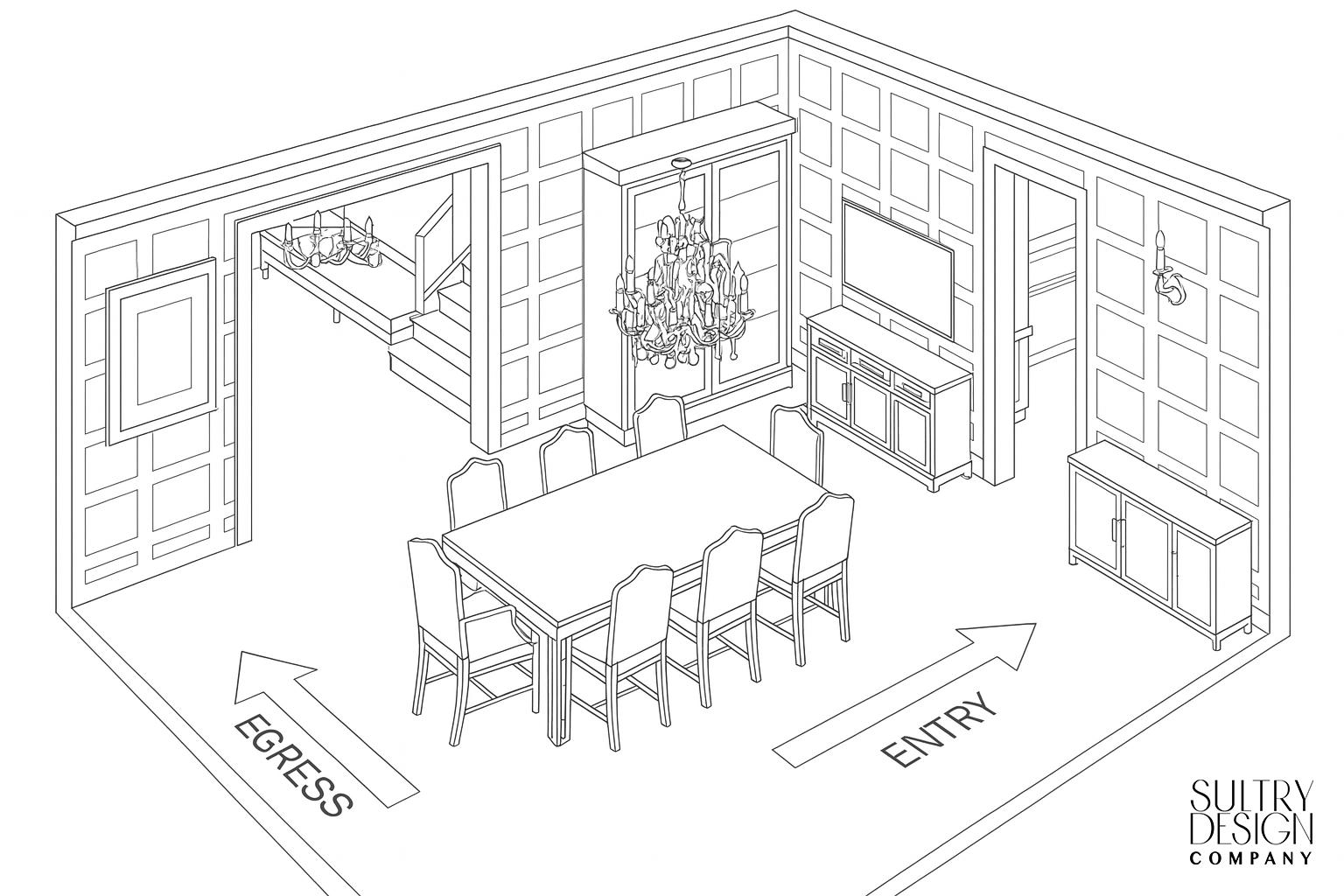 Sultry Design Company - Brandon Vasquez - Spatial Planning 5