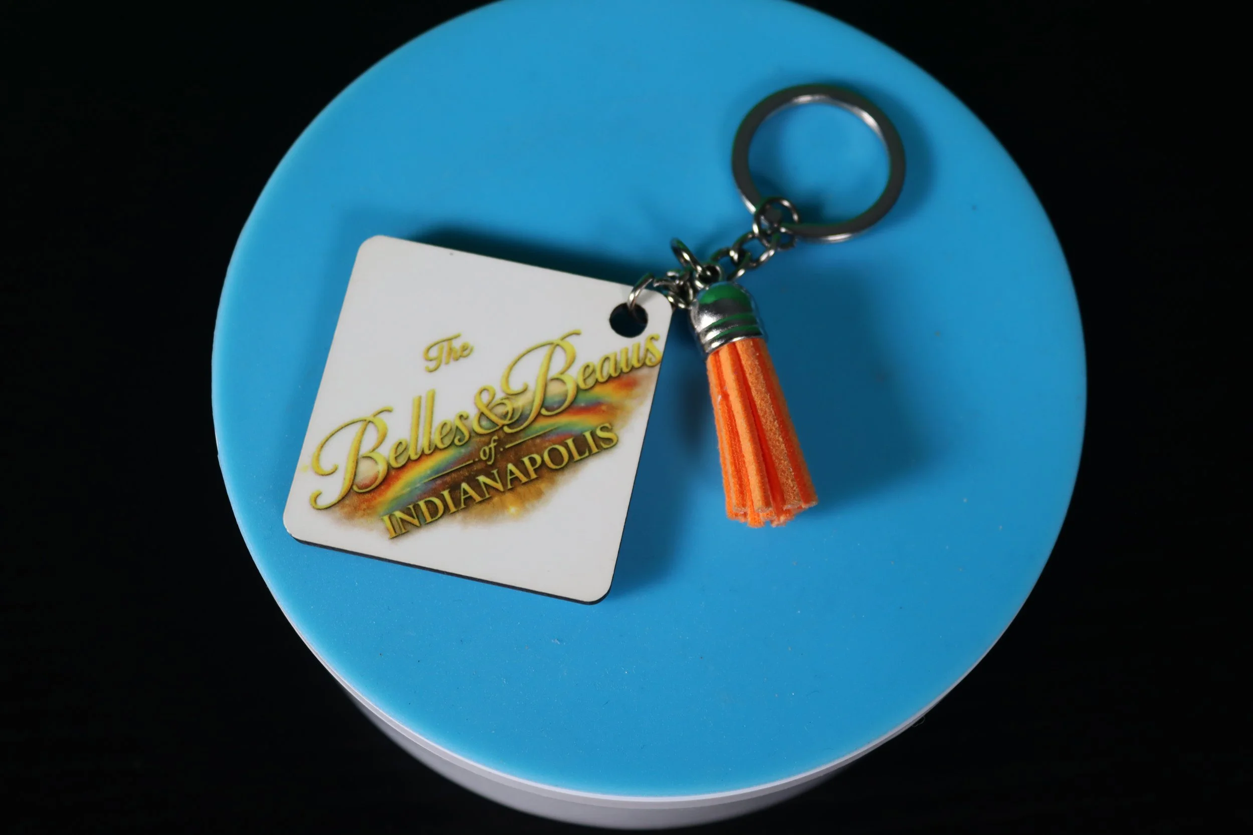 Support Belles and Beaus Key Chain
